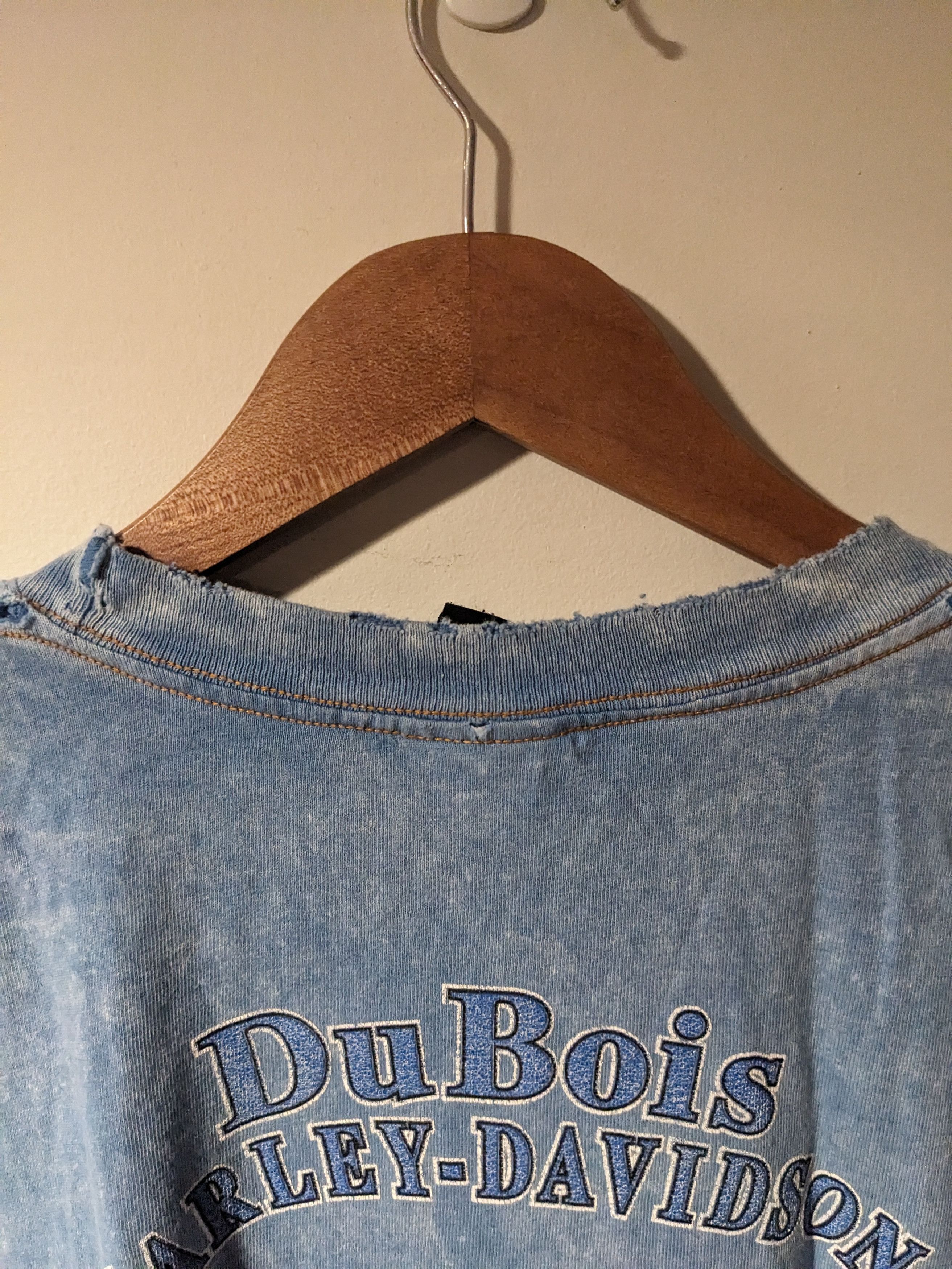 Harley Davidson × Vintage Vintage 2002 Harley Davidson Motorcycle Dubois T-Shirt Size US L / EU 52-54 / 3 - 5 Thumbnail