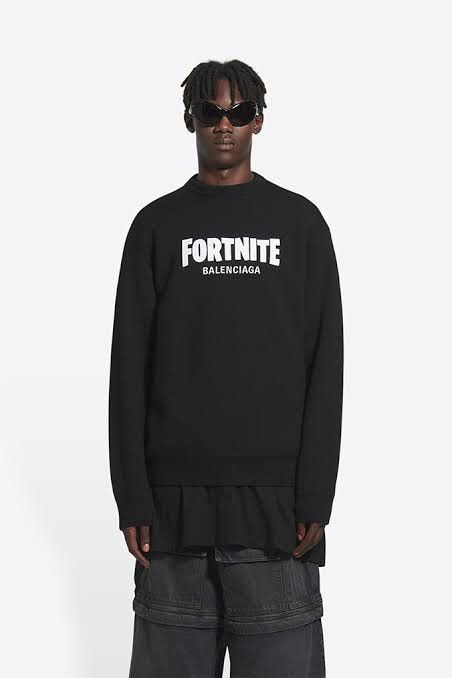 Balenciaga Balenciaga x FORTNITE 2021 Sweater Size US L / EU 52-54 / 3 - 8 Thumbnail
