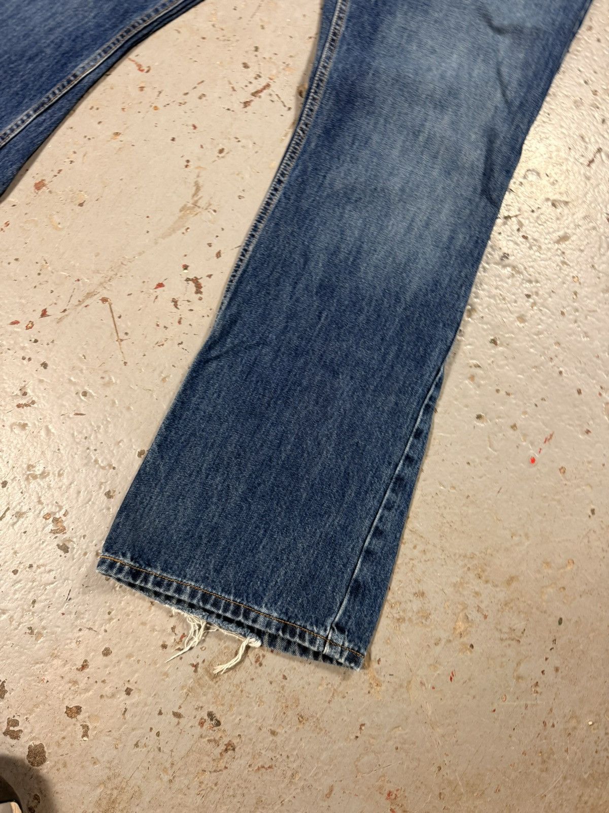 Harley Davidson Vintage Harley Davidson Denim Flared Bootcut Jeans Classic Size US 34 / EU 50 - 5 Thumbnail