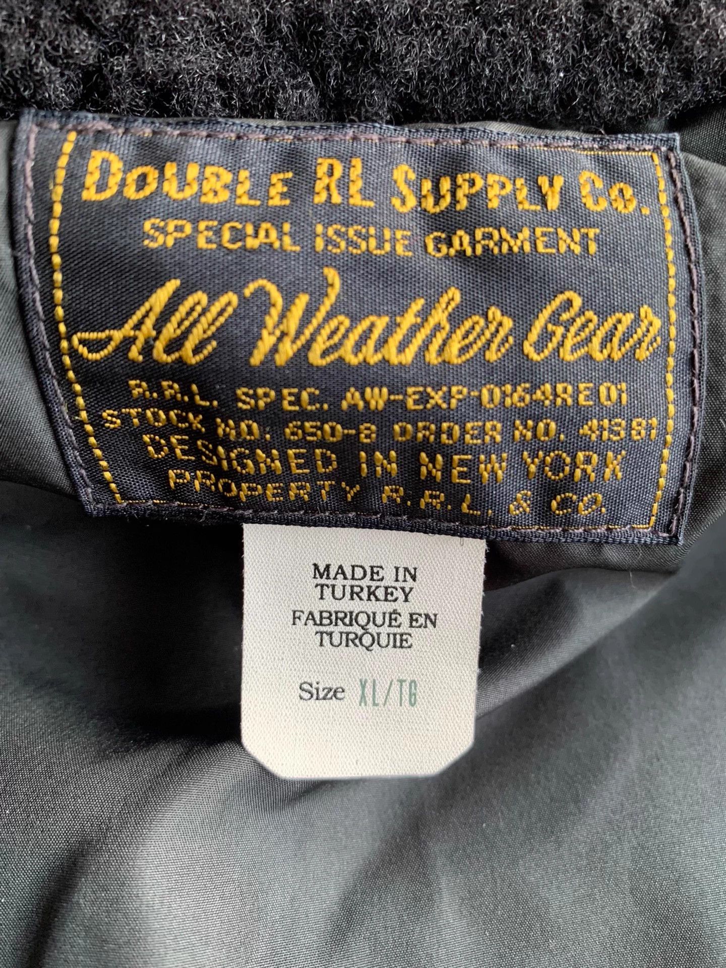 RRL Ralph Lauren RRL Leather Yoke Distressed Cotton Jacket 24AW Size US XL / EU 56 / 4 - 4 Thumbnail