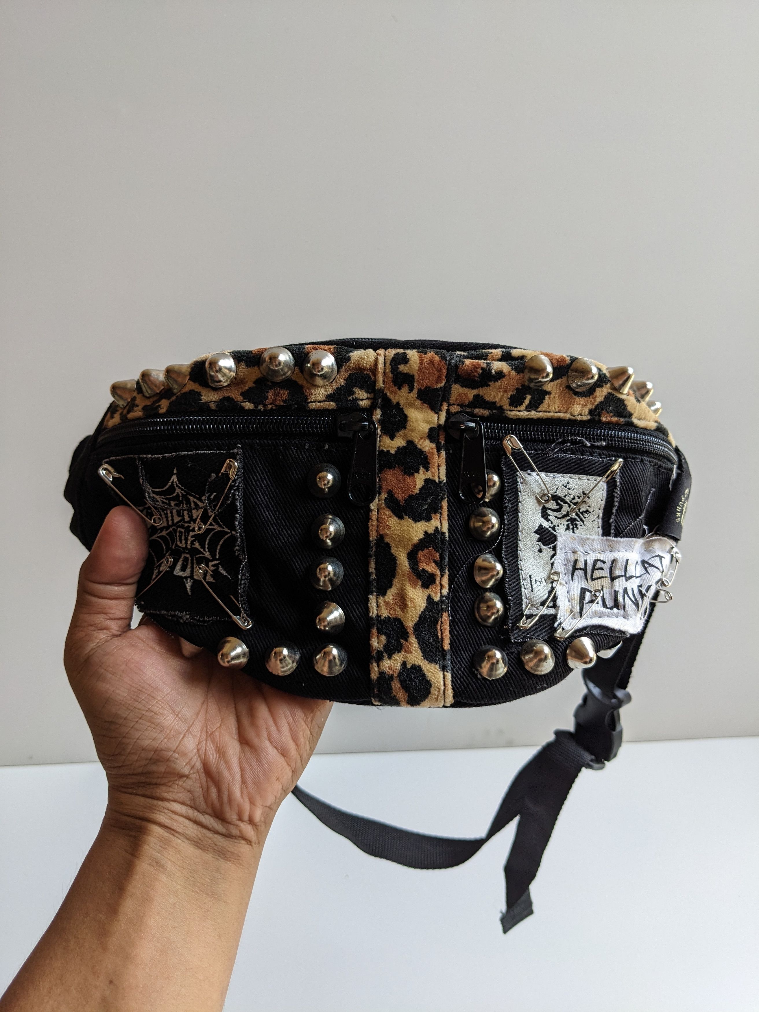 Seditionaries Hellcat Punk leopard waistbag Size ONE SIZE - 2 Thumbnail