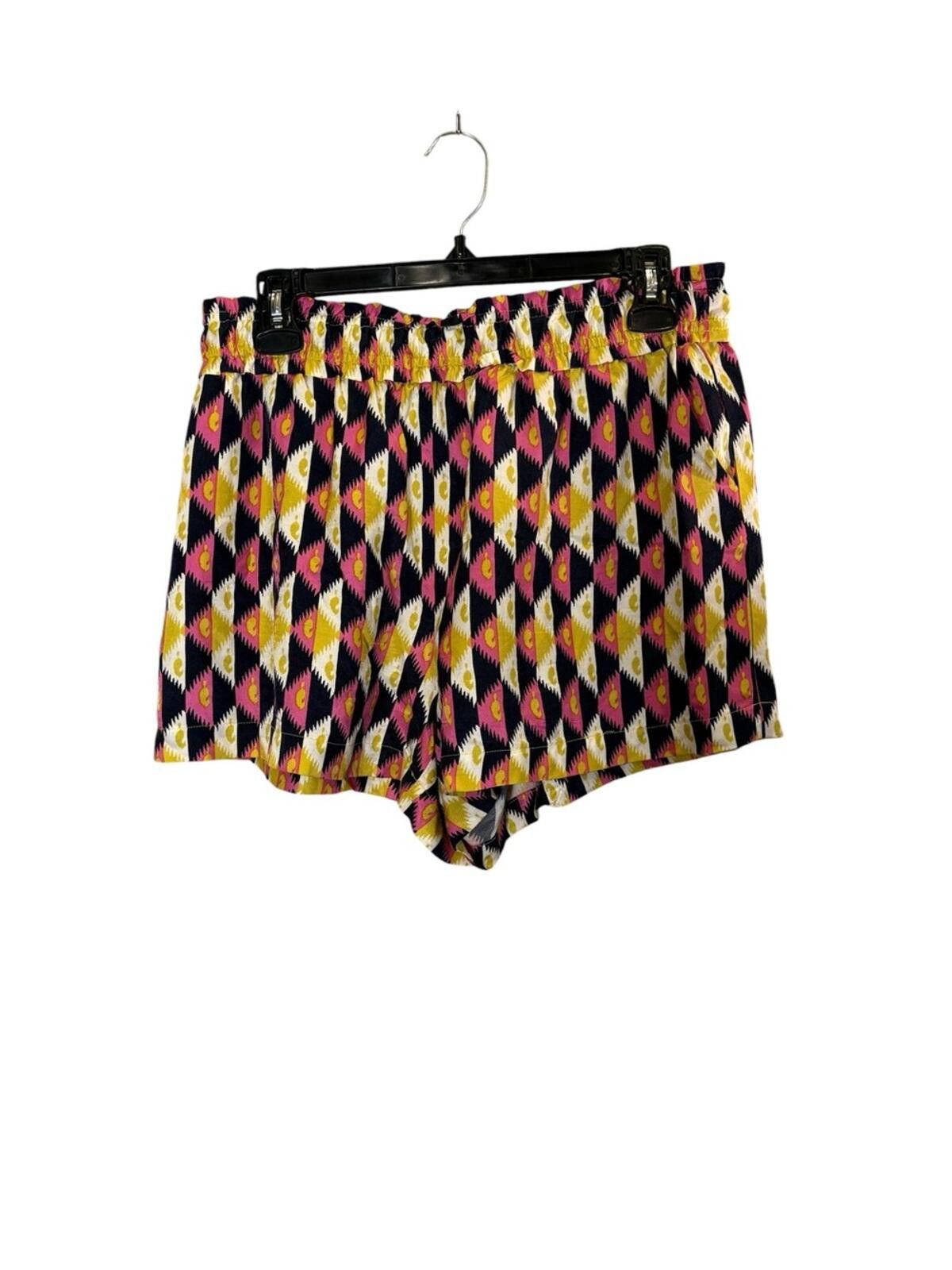 Other Anthropologie Easy Traveler Women’s Geometric Shorts Sz M Size 32" / US 10 / IT 46 - 1 Thumbnail