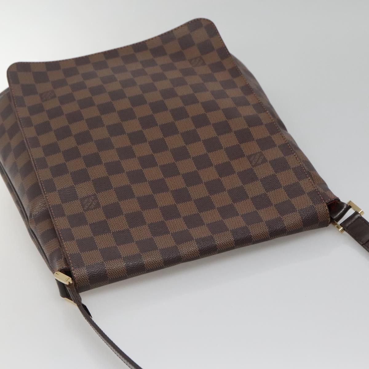Louis Vuitton LOUIS VUITTON Damier Ebene Musette Shoulder Bag N51302 Size ONE SIZE - 6 Thumbnail