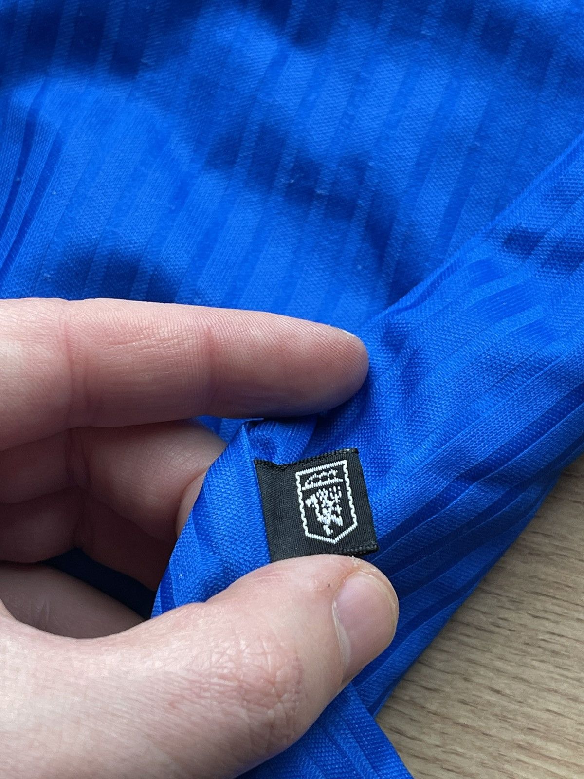 Umbro 1996 Umbro Manchester United Vintage blue soccer jersey Size US XL / EU 56 / 4 - 9 Thumbnail