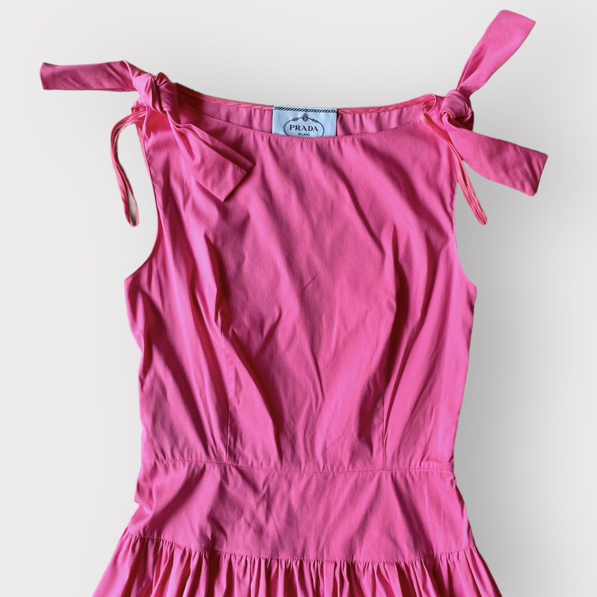 Prada Prada SS12 Pink Stretch Dress Size 38 Size XS / US 0-2 / IT 36-38 - 1 Thumbnail