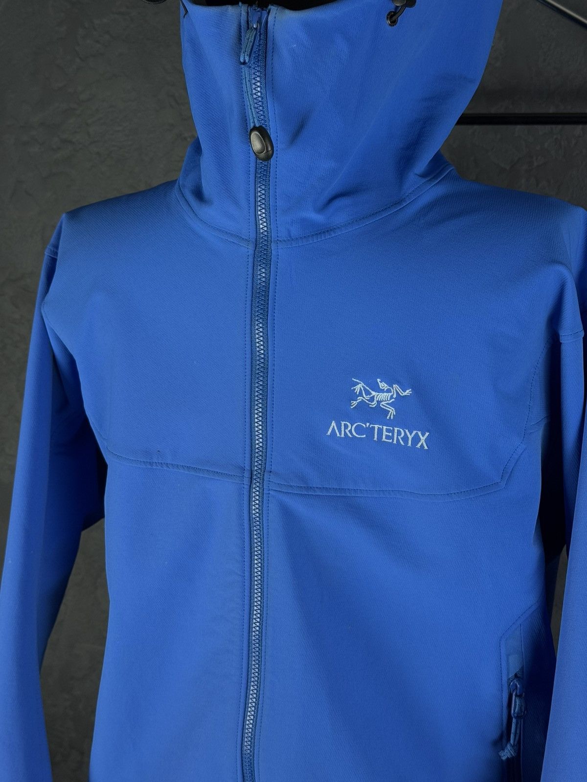 Arc'teryx ARCTERYX Gamma LT Hoody Nylon Blue Softshell Men’s Jacket Size US S / EU 44-46 / 1 - 4 Thumbnail