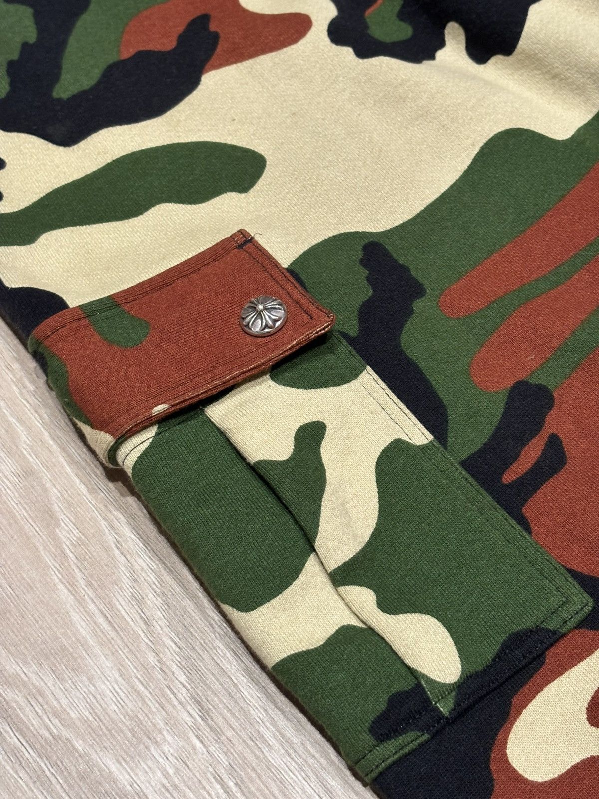 Chrome Hearts Chrome Hearts Matty Boy Camo Caution Sweatpants Size US 36 / EU 52 - 3 Thumbnail