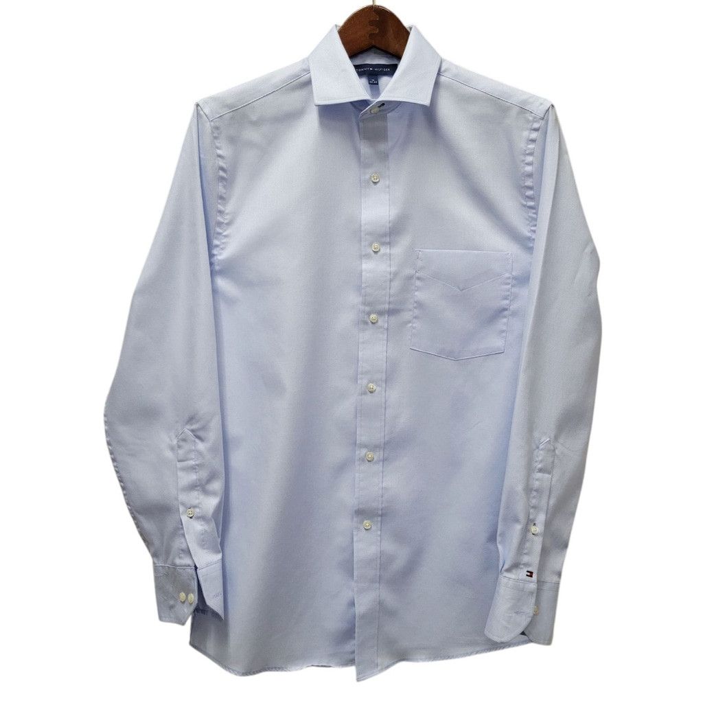 Tommy Hilfiger Tommy Hilfiger Men's Dress Shirt Size 15 Neck 32-33 Sleeves Size US L / EU 52-54 / 3 - 1 Thumbnail
