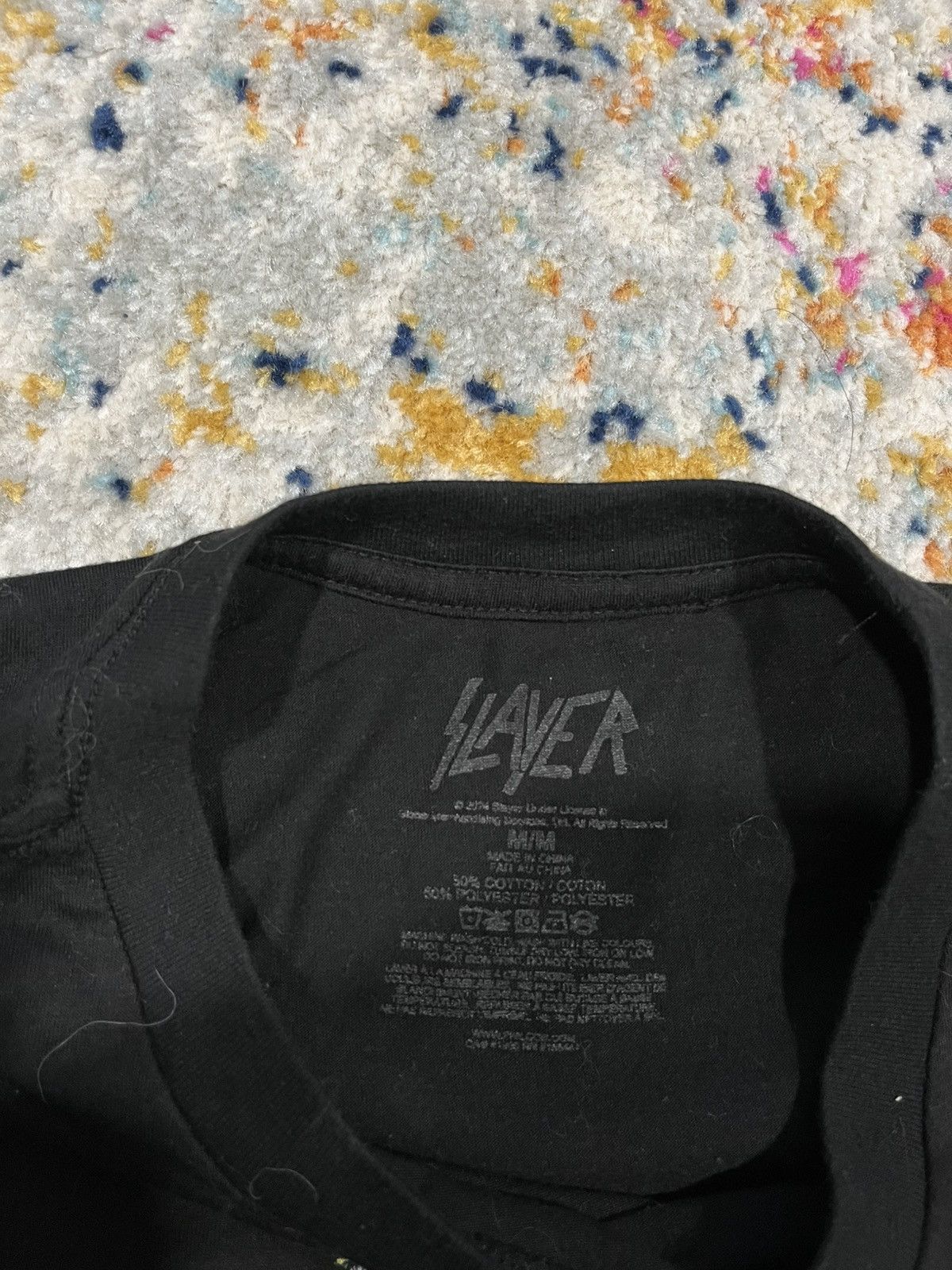 Vintage Slayer shirt Medium Size US M / EU 48-50 / 2 - 3 Thumbnail