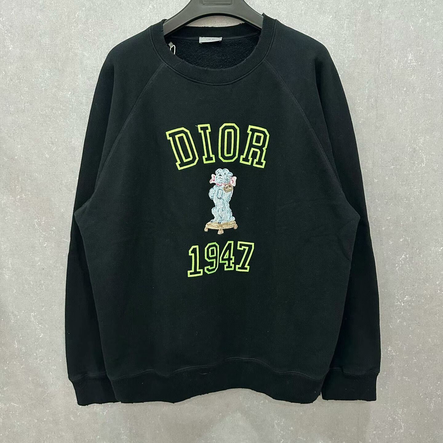 Dior dior logo embroidered oversized long sleeve sweatshirt Size US XXL / EU 58 / 5 - 1 Thumbnail