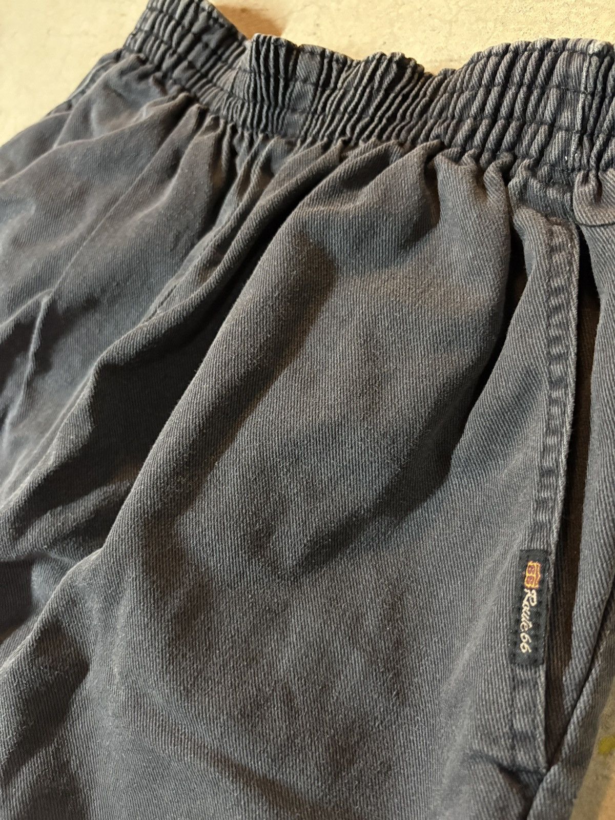 Route 66 Vintage 90s Route 66 Baggy Faded Black Pants Size 30 Size US 30 / EU 46 - 2 Thumbnail