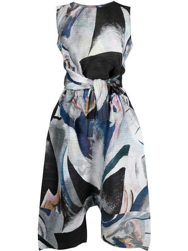Issey Miyake o1mle0325 Pleats Please Musa Jumpsuit in