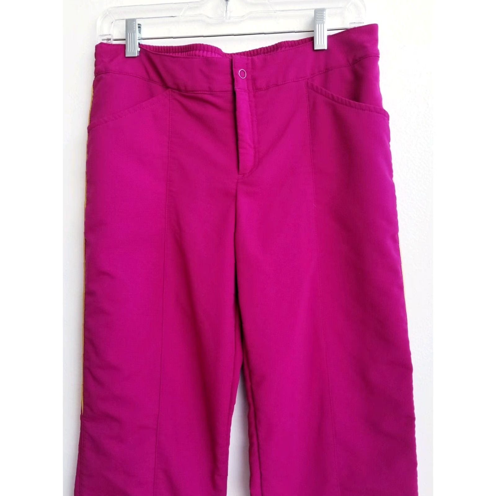 Nike Nike Air Purple Fuchsia Pants Track Gym Pants M Women 32in Inseam Front Back Pockets Size 32" / US 10 / IT 46 - 2 Thumbnail