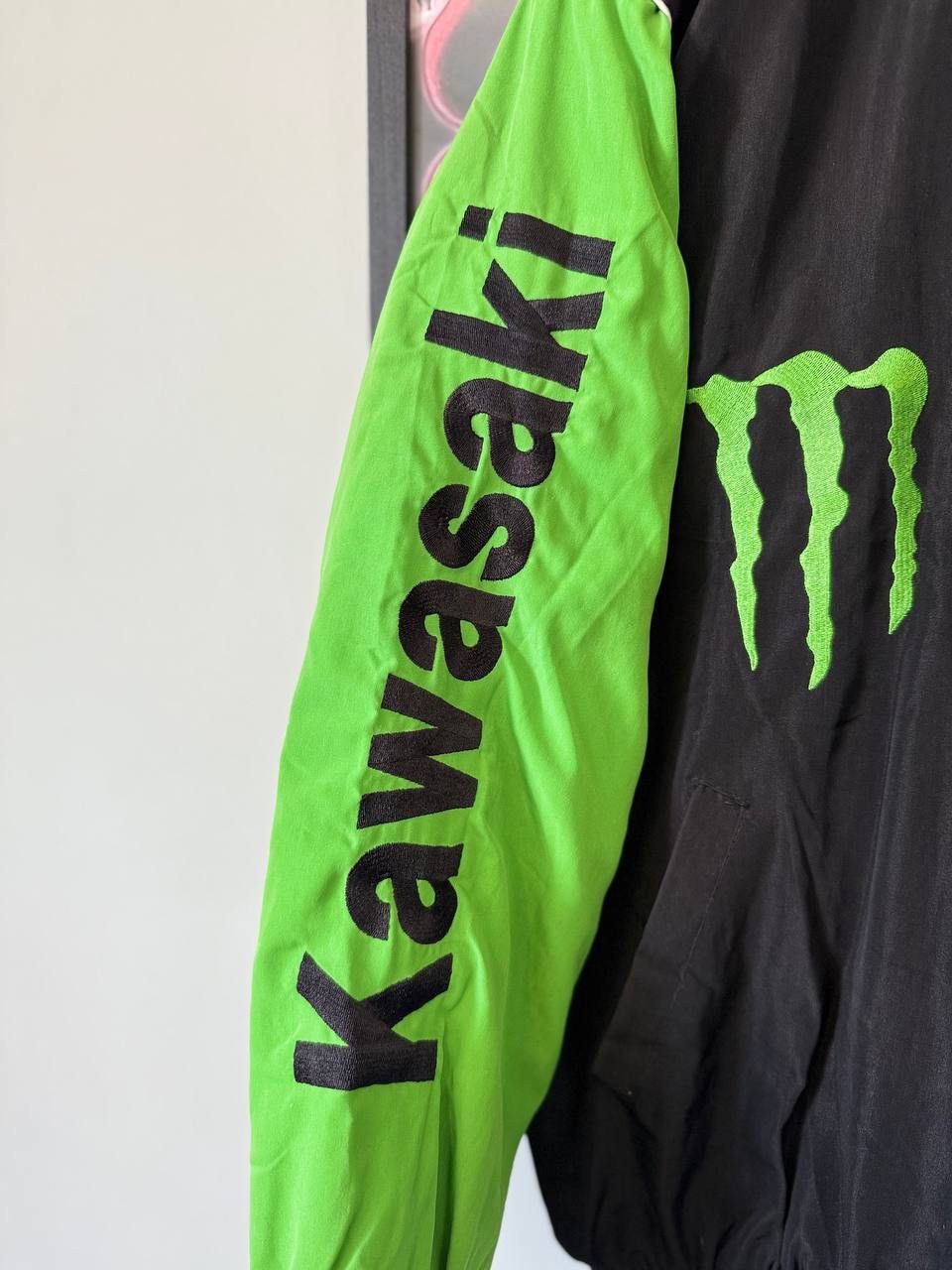 Vintage Vintage Kawasaki Bridgestone Monster Energy Racing Jacket Size US XL / EU 56 / 4 - 5 Thumbnail