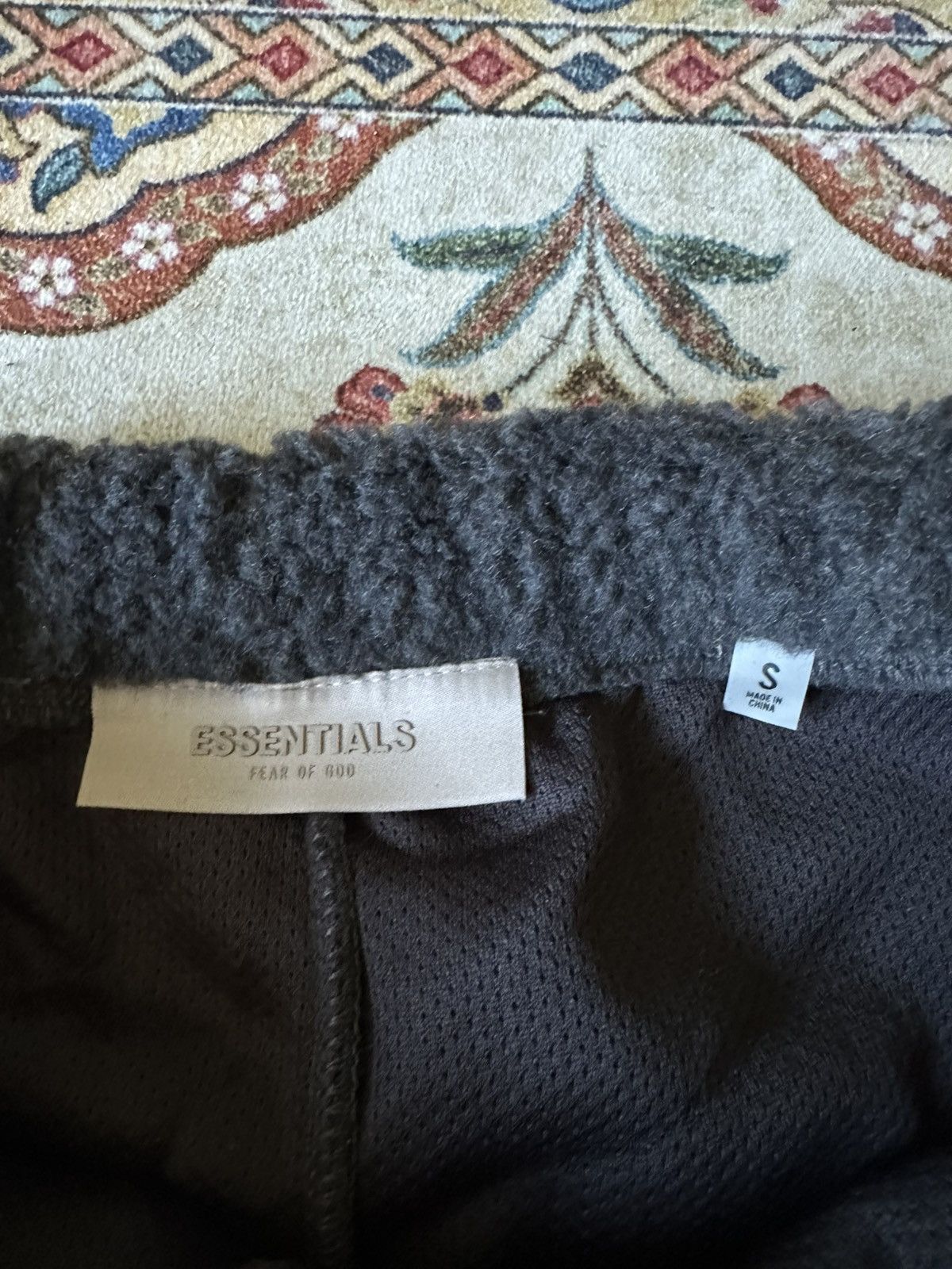 Essentials × FOG × Fear of God NEW Fear Of God Essentials Relaxed Polar Fleece Pants - Iron Size US 30 / EU 46 - 10 Thumbnail