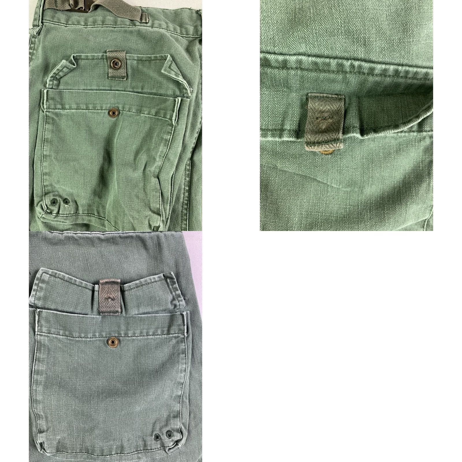 Mossimo VINTAGE Mossimo Cargo Pant Men 32x29 Green Adjustable Waist Cotton Y2K Size US 32 / EU 48 - 8 Thumbnail