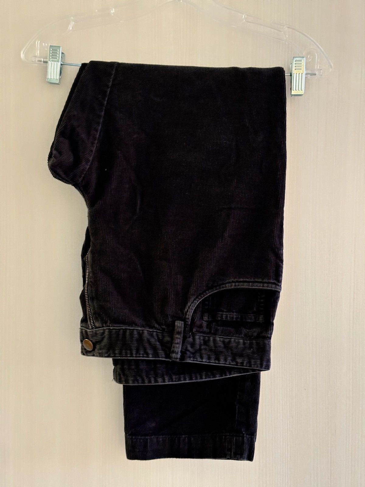 Spier & Mackay Corduroy Pants Dark Grey - Sz 35 Slim