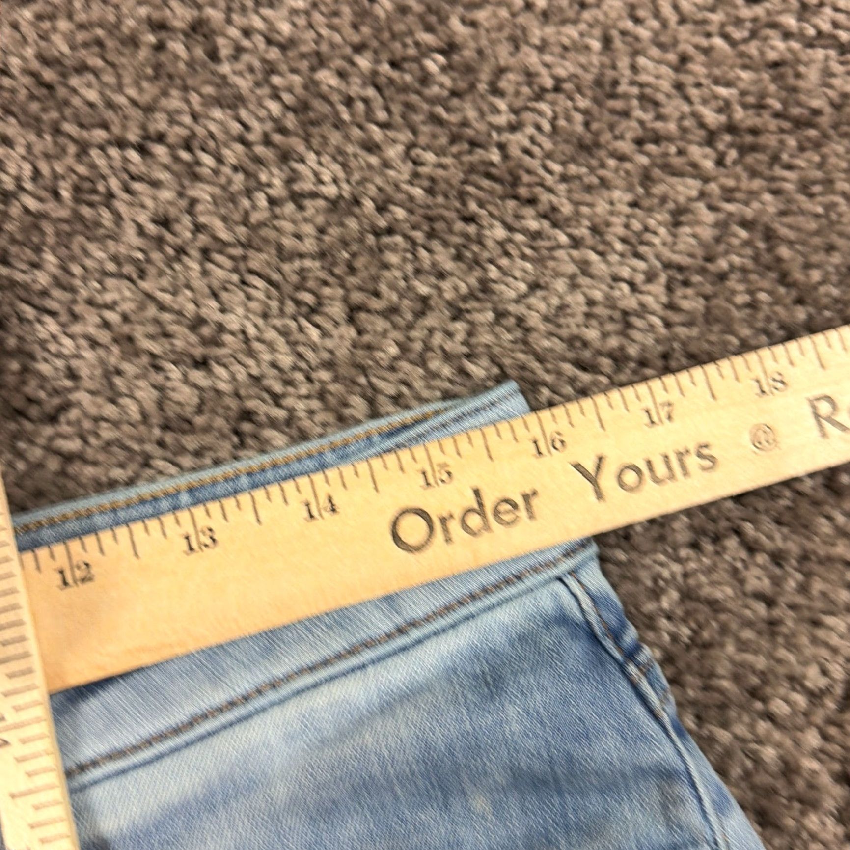 G-Star G-Star Raw Jeans Men 32 Slim Fit Low Rise Streetwear Light Wash Denim 3301 Jeans Size 24" / US 00 / IT 34 - 5 Thumbnail