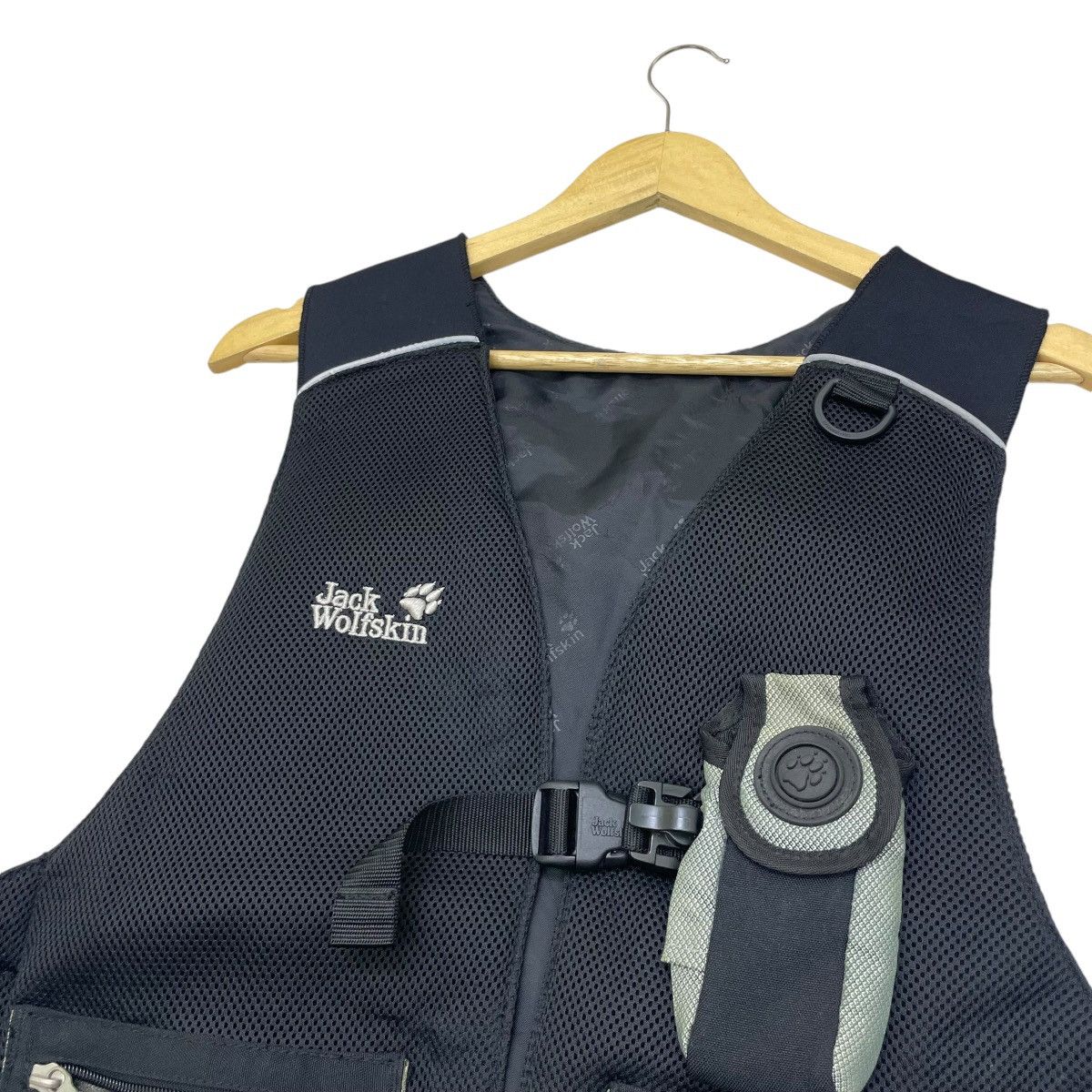 Jack Wolfskin Vintage Jack Wolfskin Tactical Vest Jacket Size US L / EU 52-54 / 3 - 3 Thumbnail