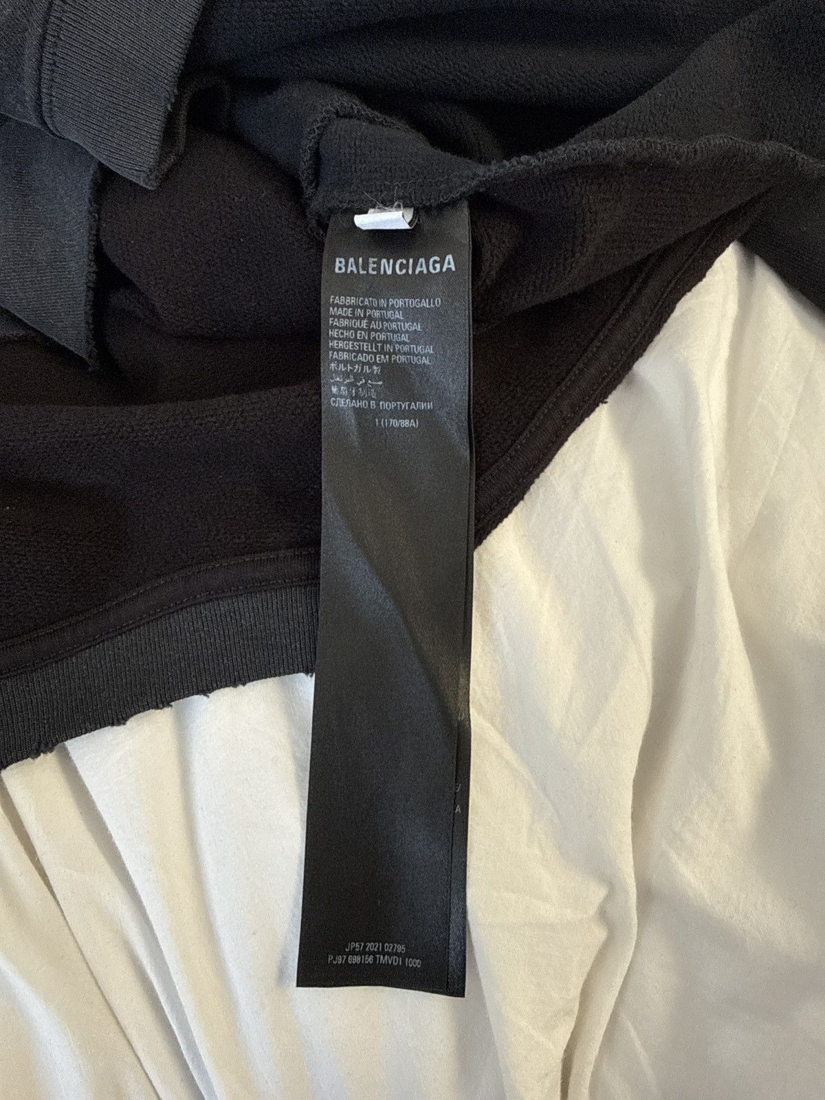 Balenciaga Balenciaga Rare Upside Down Speedhunters Hoodie Size US S / EU 44-46 / 1 - 6 Thumbnail