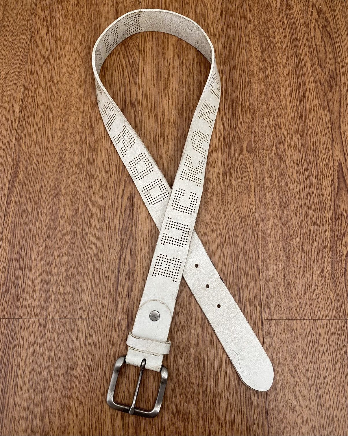 BUCKAROO Buckaroo leather belt Size ONE SIZE - 1 Thumbnail