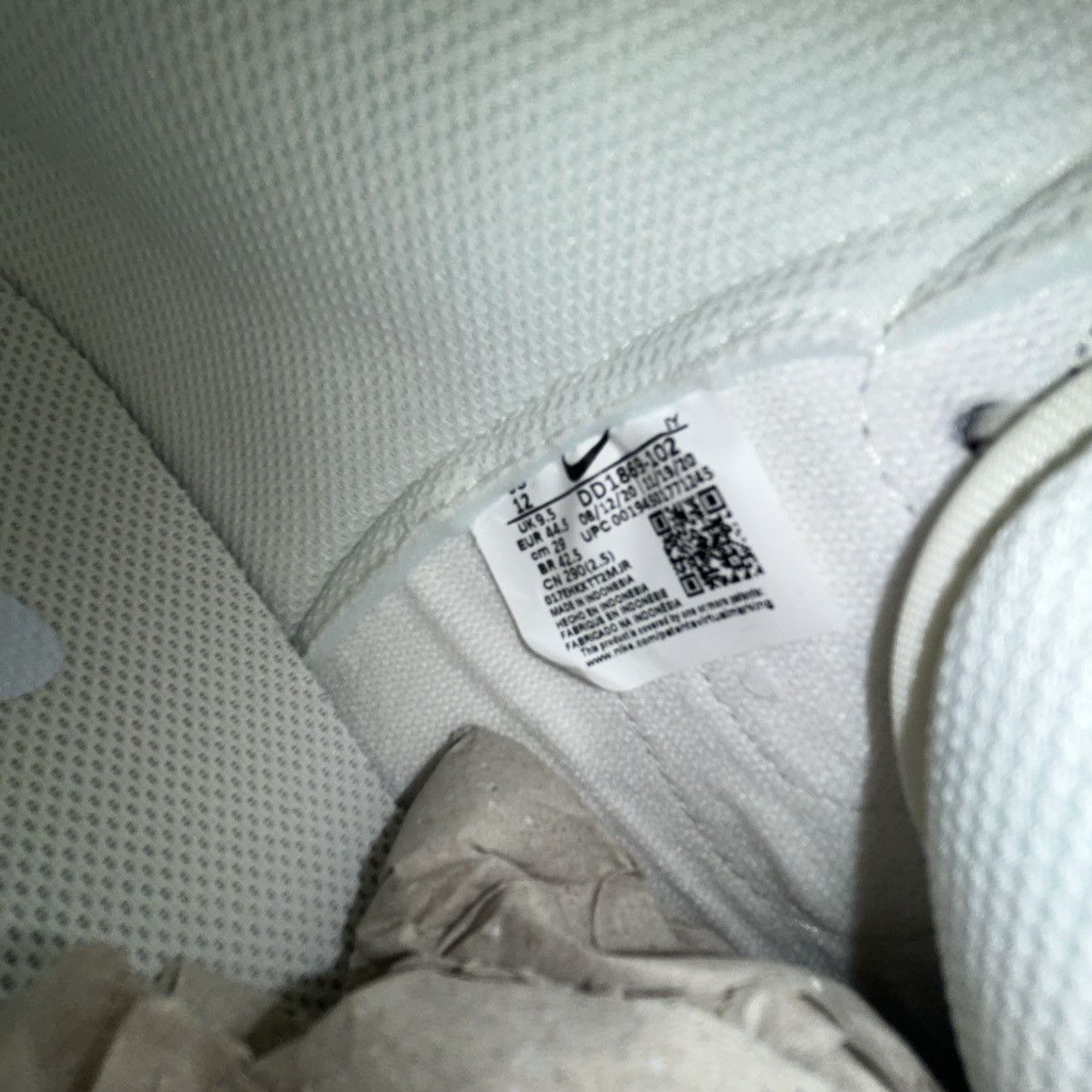Nike × Vintage DD1869-102 NiKE DUNK HiGH FOOTBALL GREY SAiL PALE iVORY Size US 10.5 / EU 43-44 - 6 Thumbnail