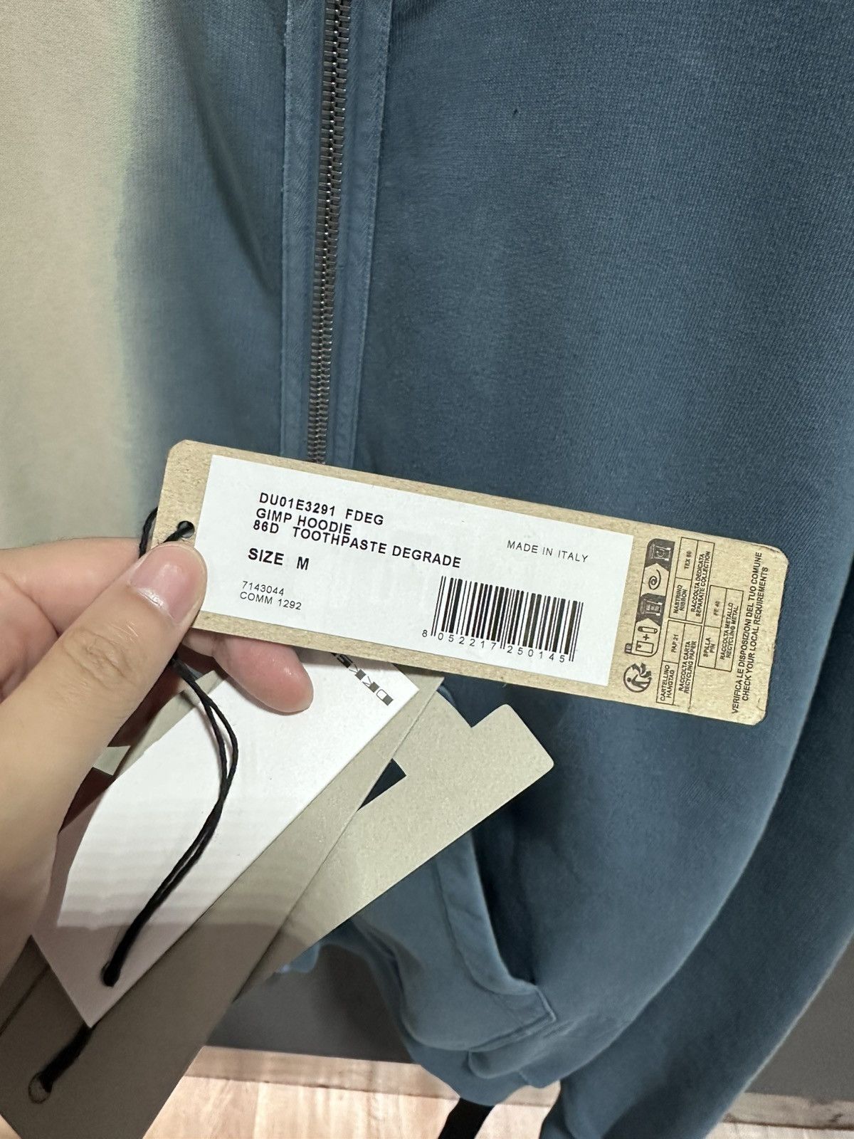 Rick Owens Drkshdw Rick Owens drkshdw Gimp Hoodie Size US M / EU 48-50 / 2 - 2 Thumbnail