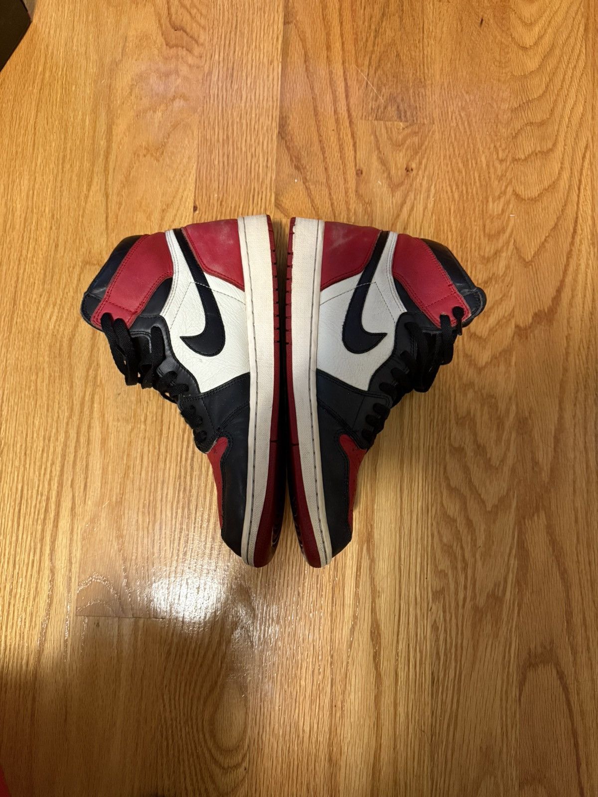 Jordan Brand Air Jordan 11 Bred Toe 2018 Size US 12 / EU 45 - 2 Thumbnail
