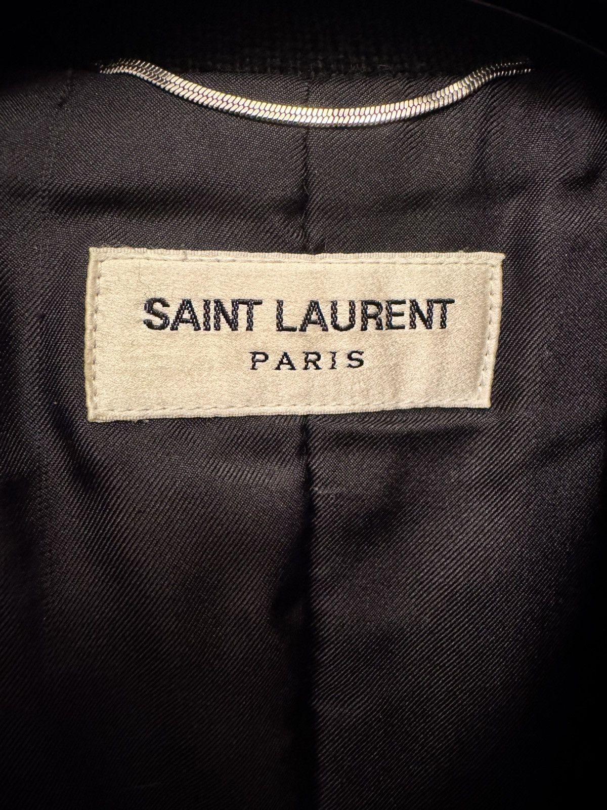 Saint Laurent Paris Hedi Slimane Saint Laurent Trapper leather jacket Size US M / EU 48-50 / 2 - 3 Thumbnail