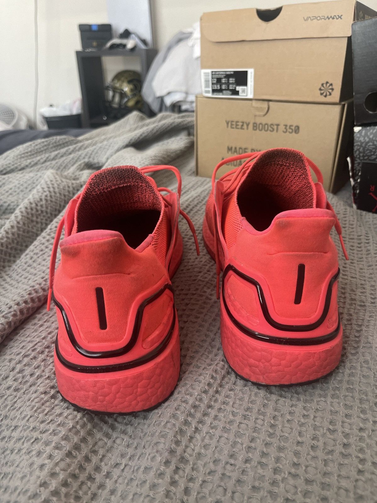 Adidas Adidas Ultraboost 20 Infrared Size US 12.5 / EU 45-46 - 5 Thumbnail