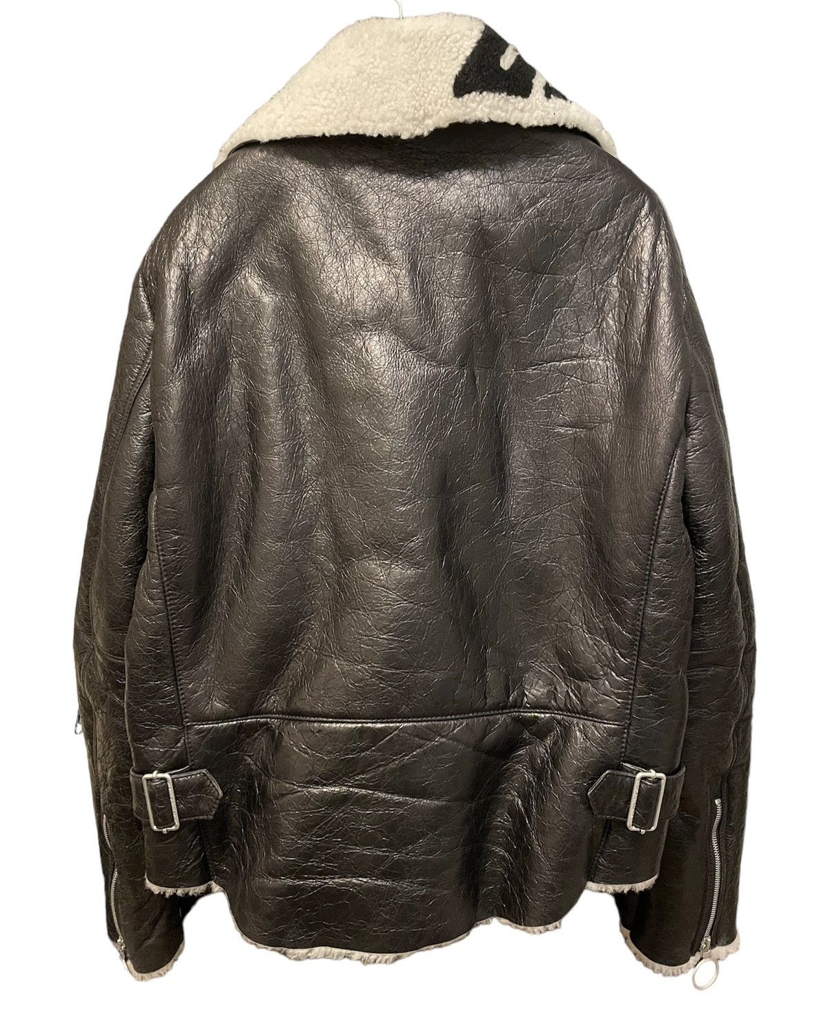 Off-White 🔥Off-White🔥Shearling Leather Jacket Size US M / EU 48-50 / 2 - 10 Thumbnail