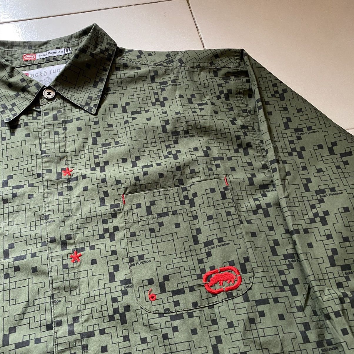 Ecko Unltd. × Vintage Vintage Ecko Function Button Up Shirt Size US XL / EU 56 / 4 - 5 Thumbnail