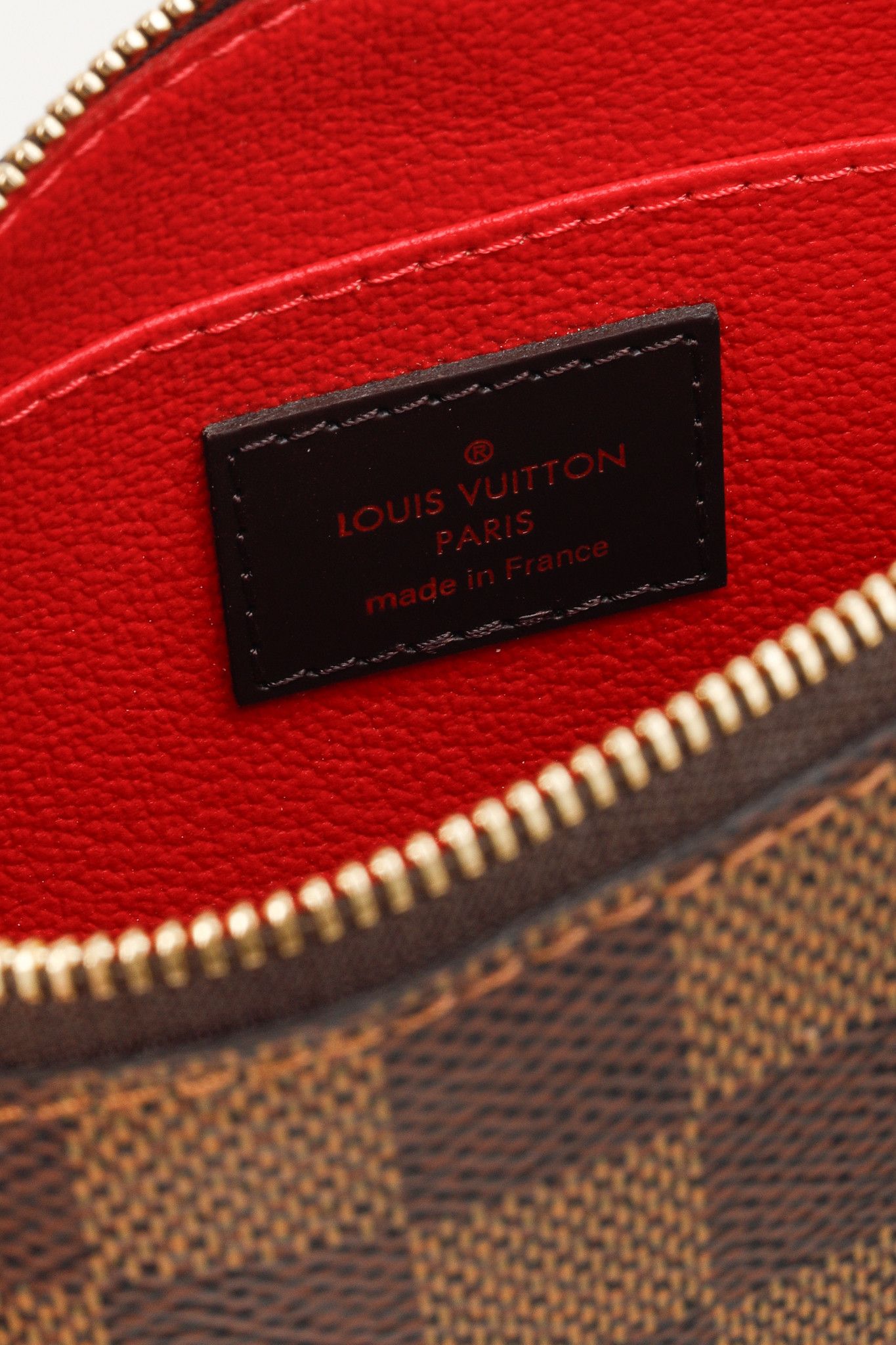 Louis Vuitton Louis Vuitton Brown Damier Ebene Cosmetic Pouch N47516 Size ONE SIZE - 9 Thumbnail