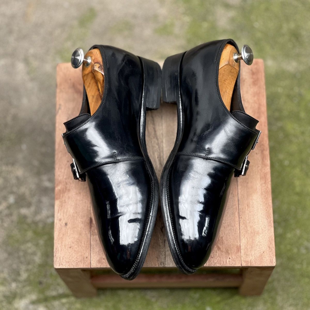 John Lobb John Lobb "Naseby" Double Monk Strap Size US 8 / EU 41 - 8 Thumbnail