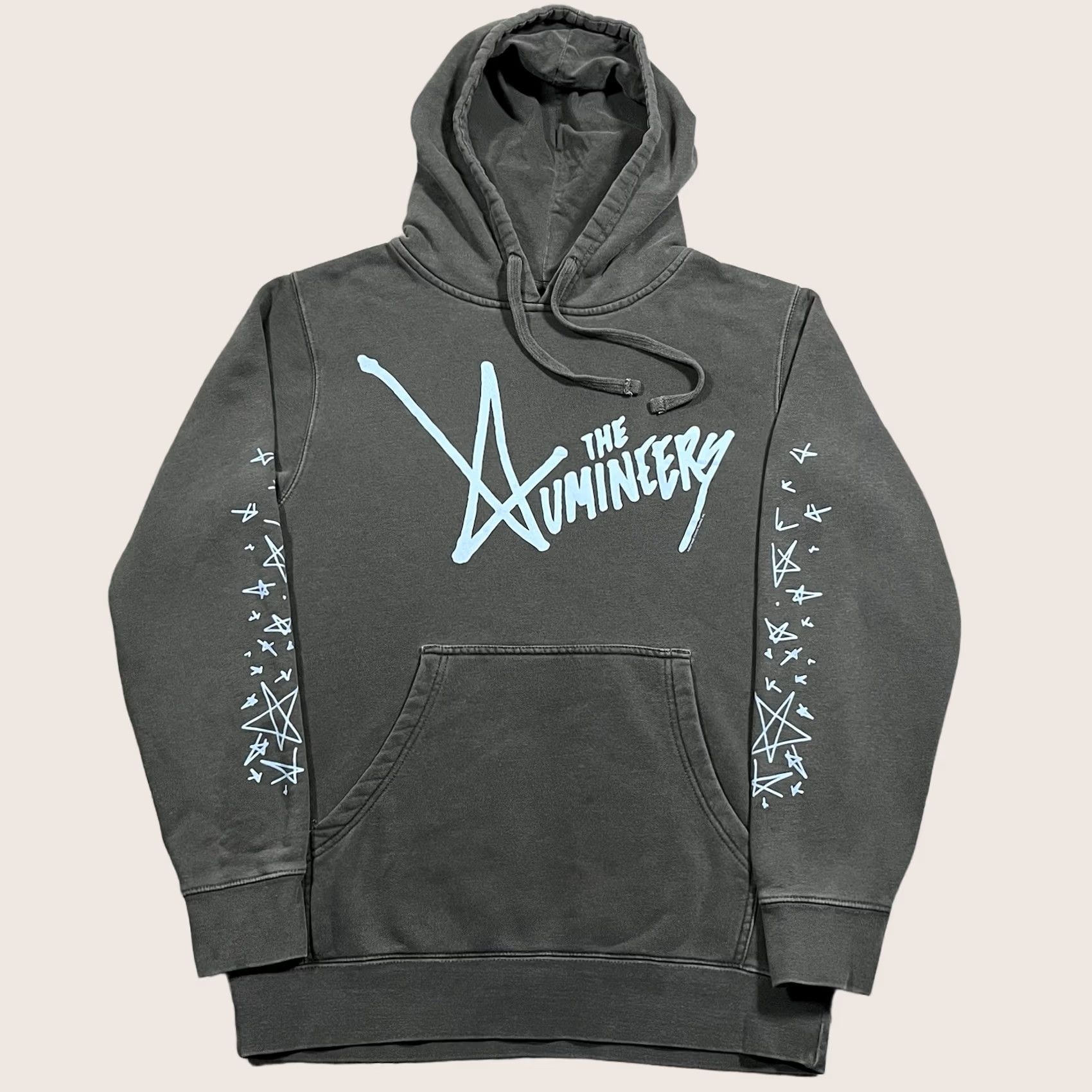 Vintage The Lumineers Hoodie Mens S Gray Concert Sweatshirt Indie Music Band Merch Hoodie Size US S / EU 44-46 / 1 - 1 Thumbnail