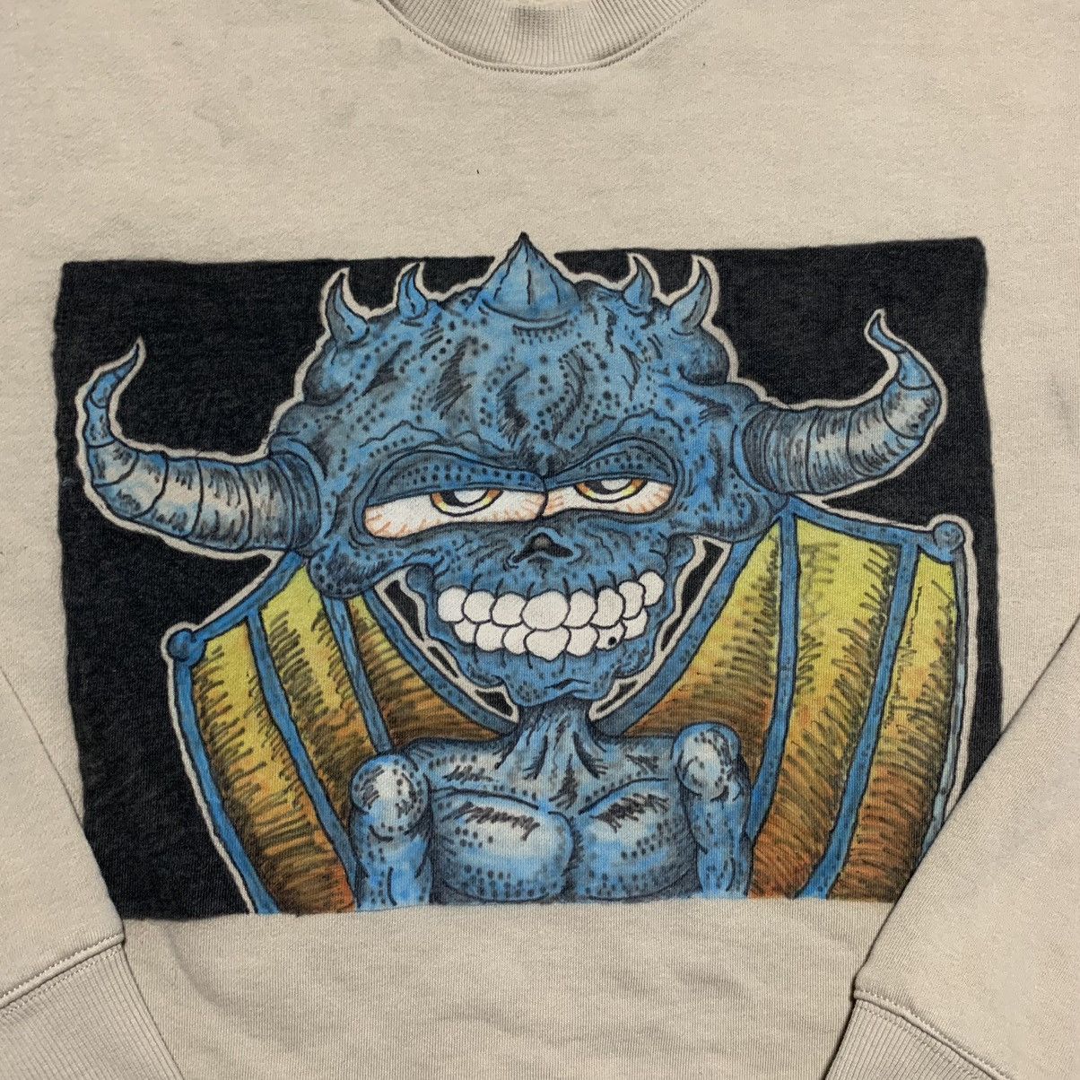 Vintage Airbrush Crewneck by SevenIsHeaven Size US L / EU 52-54 / 3 - 2 Thumbnail