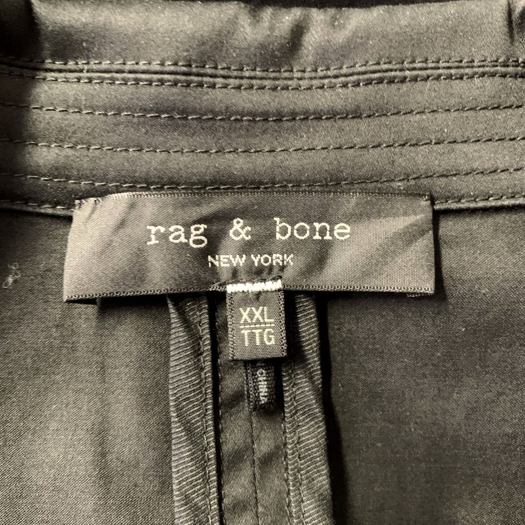 Rag & Bone RAG & BONE Chore Coat XXL Black Cotton Blend Chest Size Size US XXL / EU 58 / 5 - 4 Thumbnail