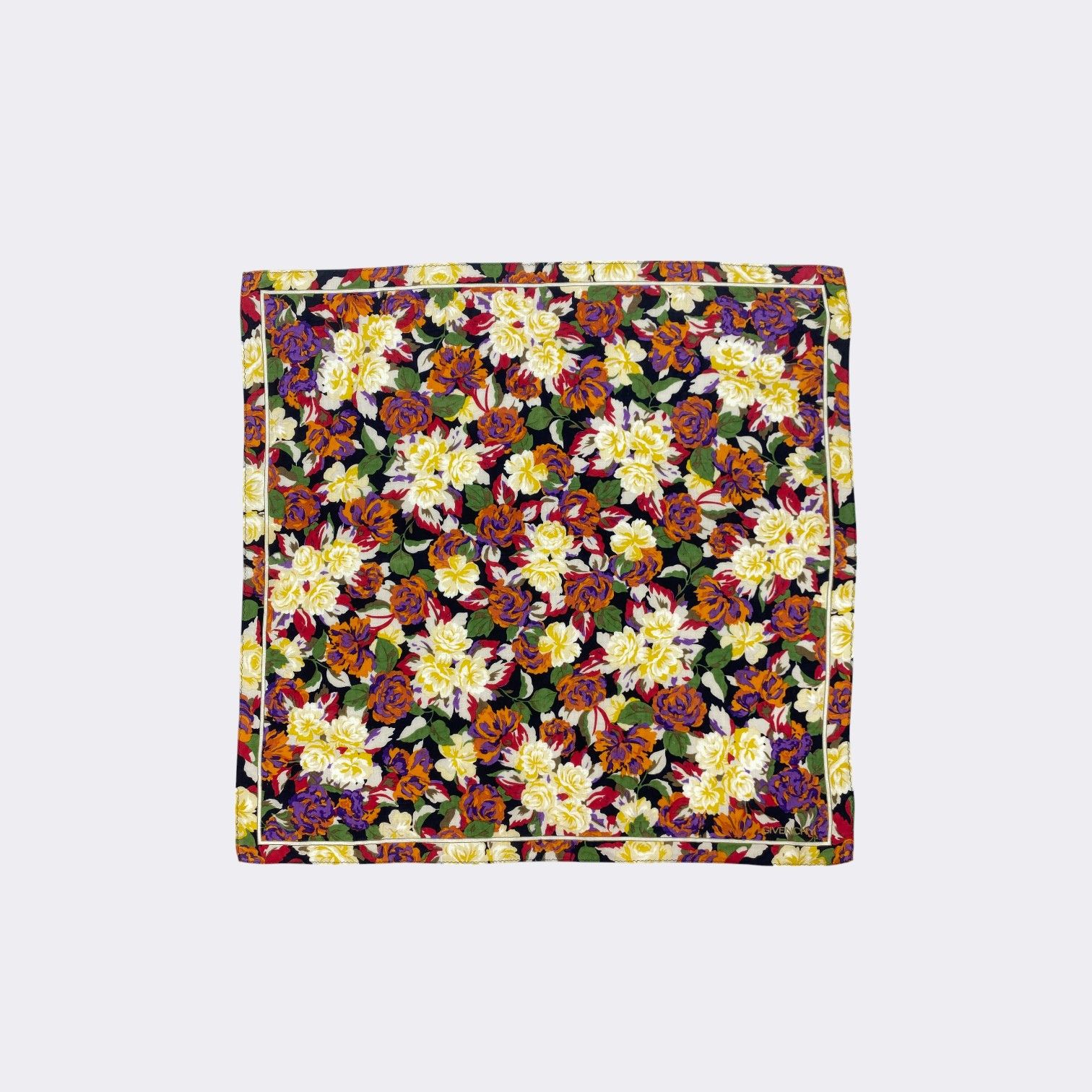 Givenchy × Vintage Vintage Givenchy Handkerchief Neckerchief Bandana H188P Size ONE SIZE - 2 Thumbnail