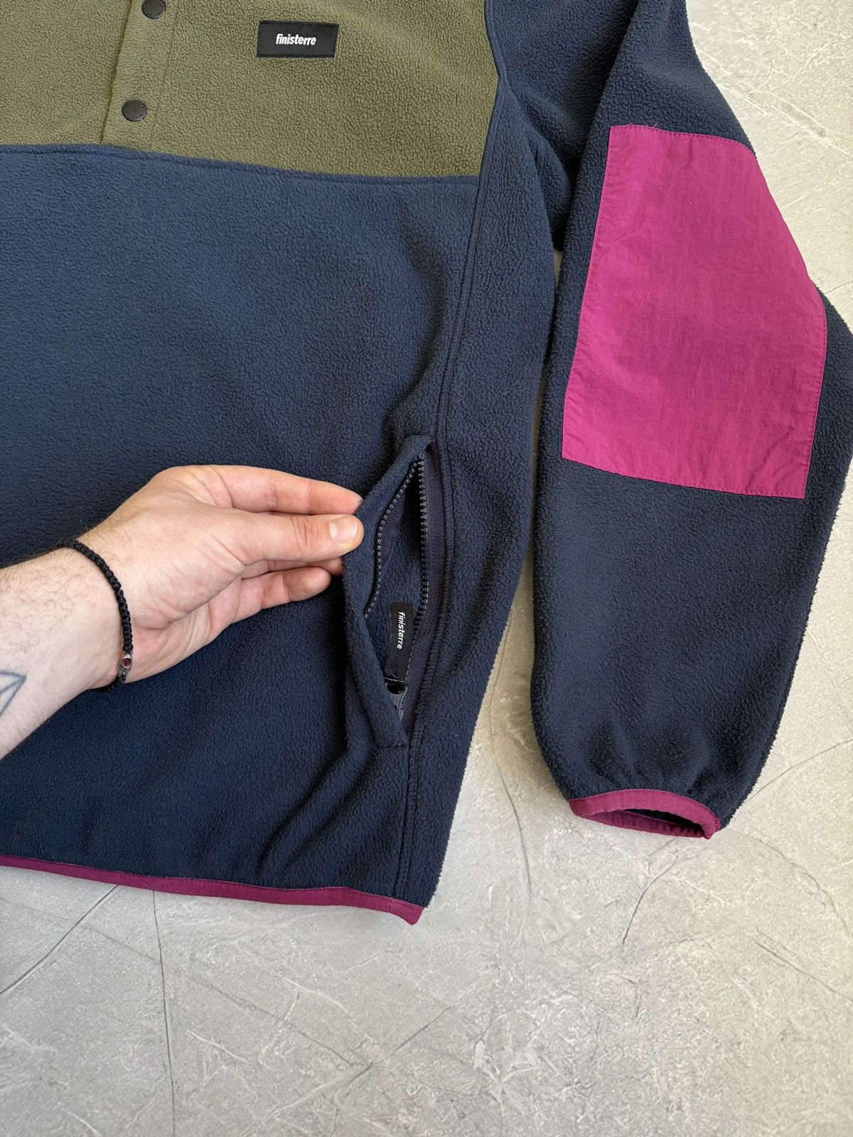 Finisterre Finisterre Color block Snap Fleece Pullover Size US M / EU 48-50 / 2 - 10 Thumbnail
