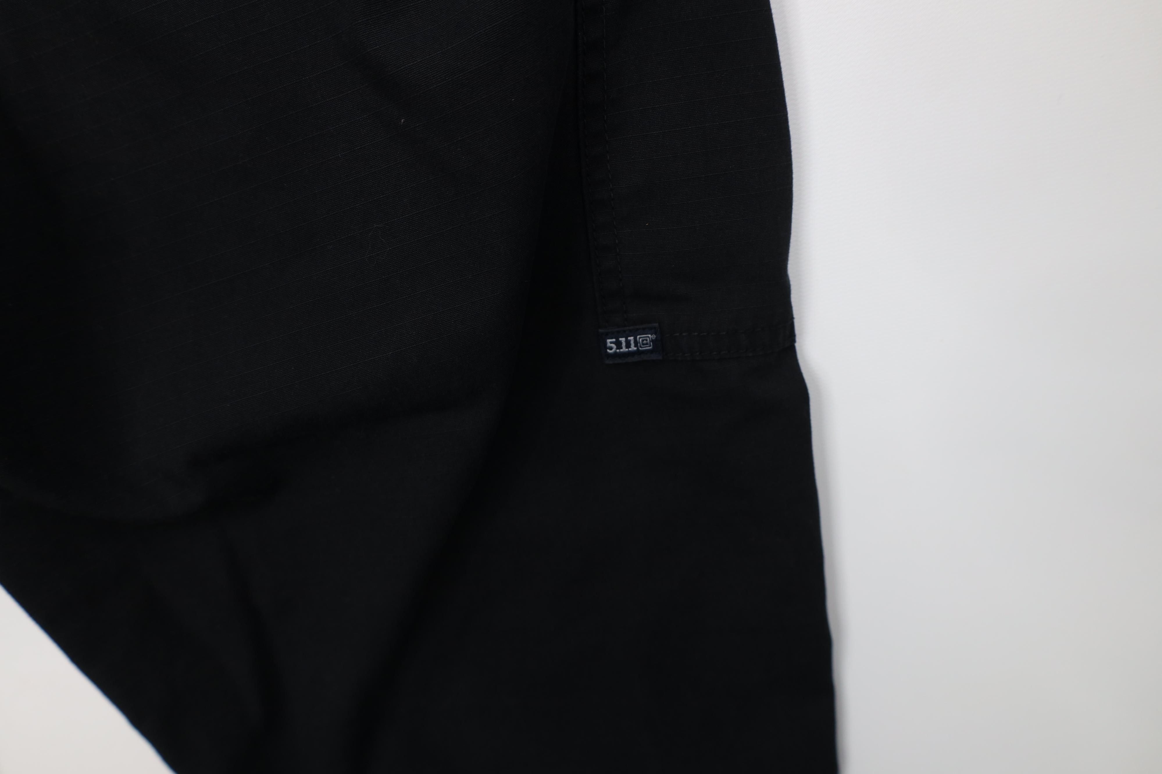 Vintage 5.11 Tactical Series Taclite Pro Ripstop Cargo Pants Black Size US 34 / EU 50 - 12 Thumbnail