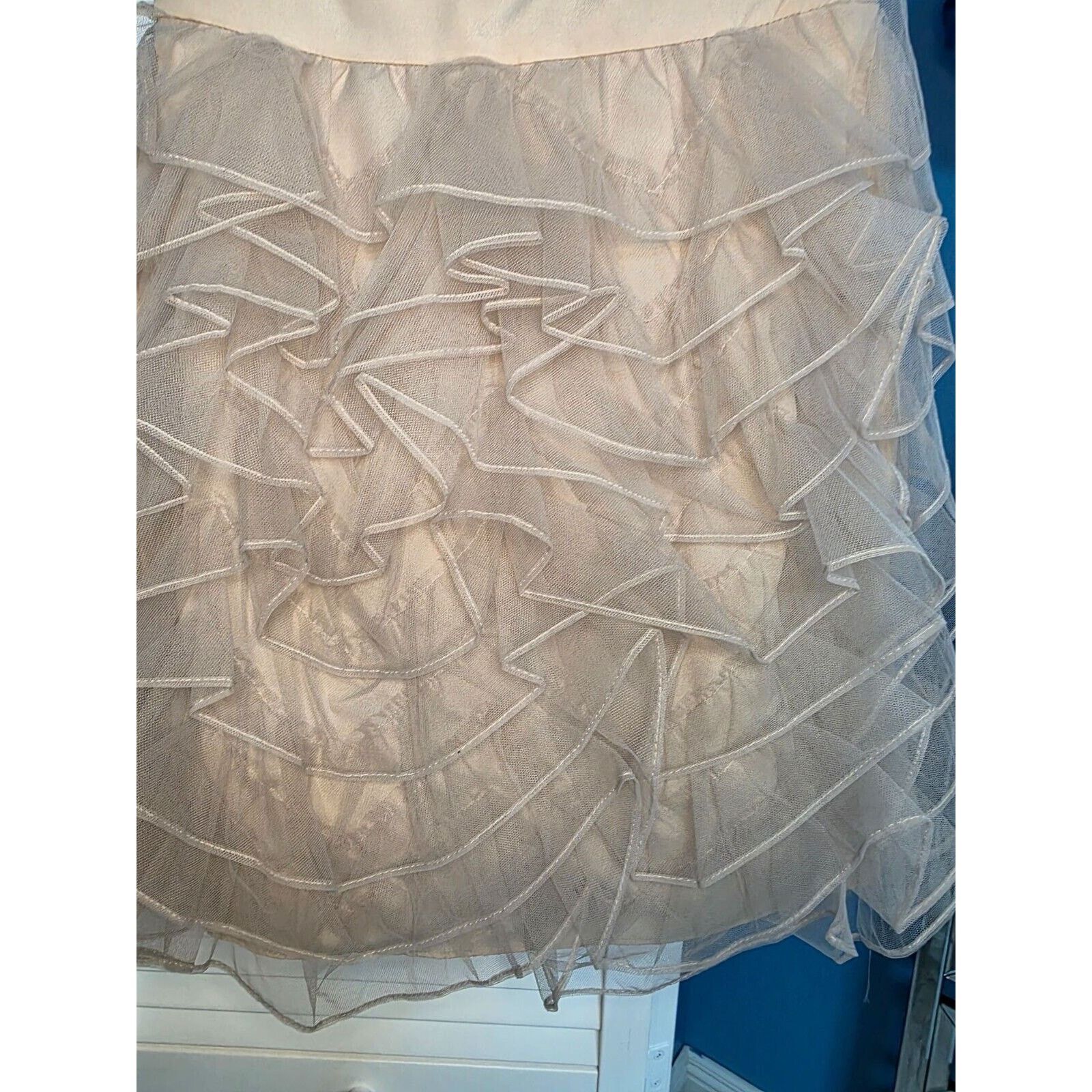 Bcbgmaxazria BCBGENERATION NATURAL TUTU VDN6P752/DC1111 DRESS SIZE 0 Size XS / US 0-2 / IT 36-38 - 7 Thumbnail