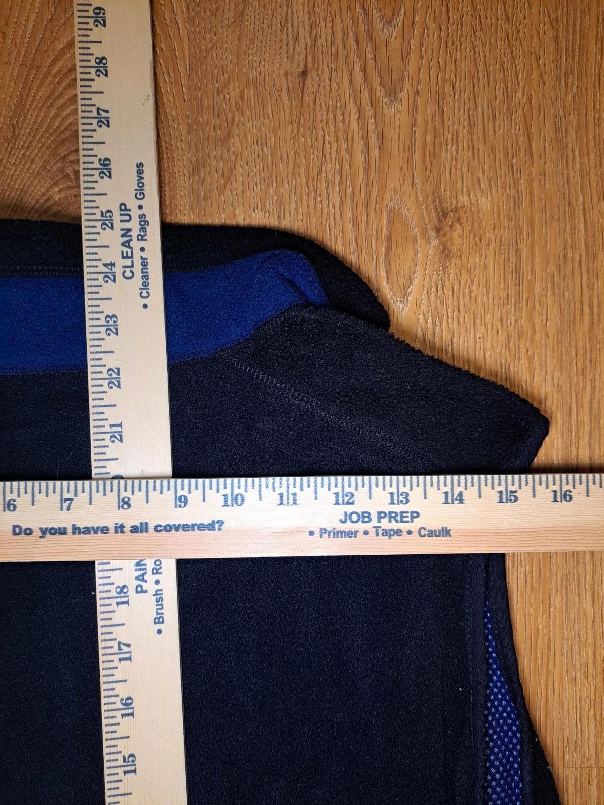 Patagonia VINTAGE Patagonia Vest Fleece Jacket Mens Medium Black Blue Size US M / EU 48-50 / 2 - 8 Thumbnail