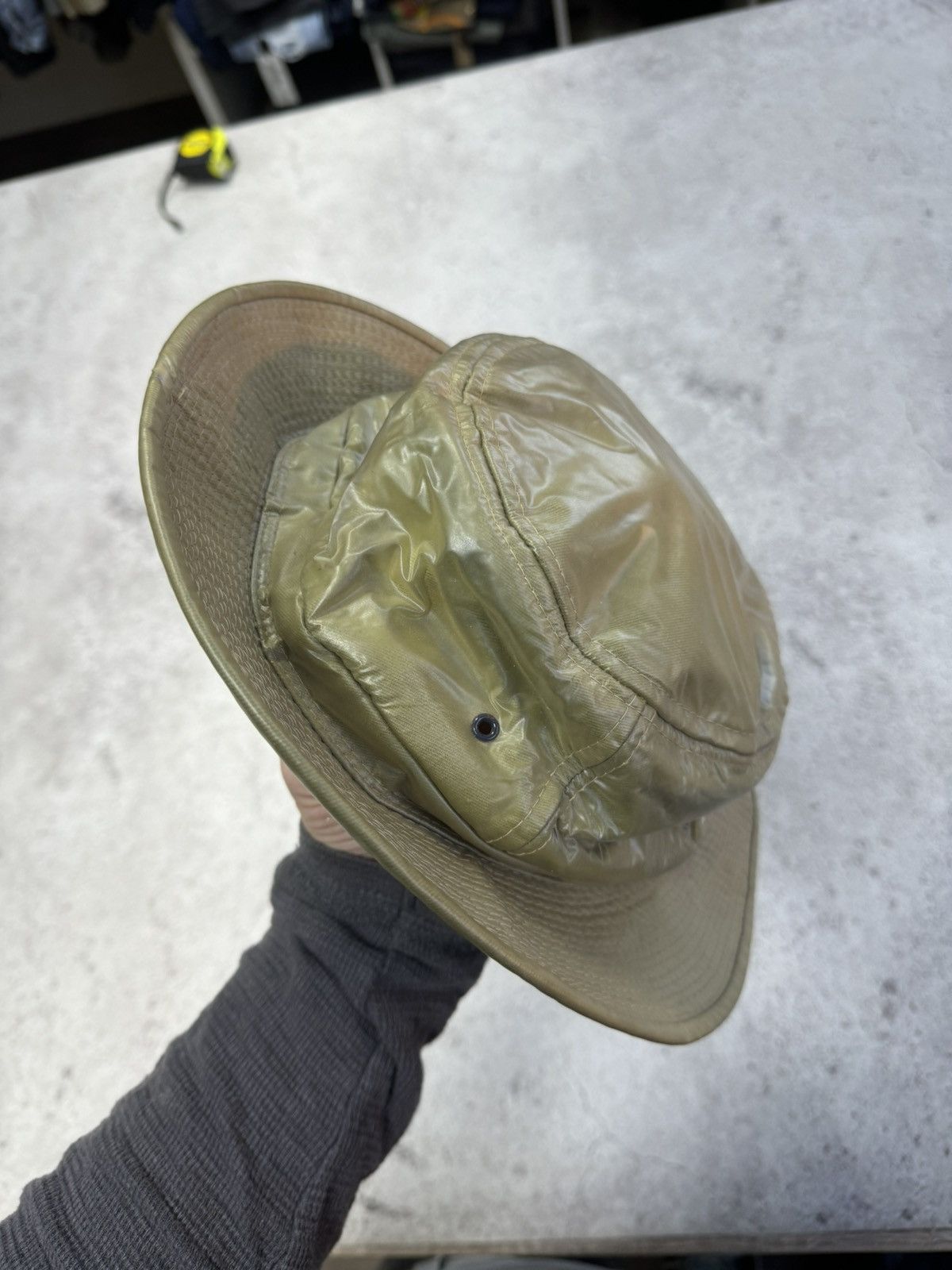 Japanese Brand Vintage 90s Japanese Waterproof Kapital Style Panama Hat Size ONE SIZE - 3 Thumbnail