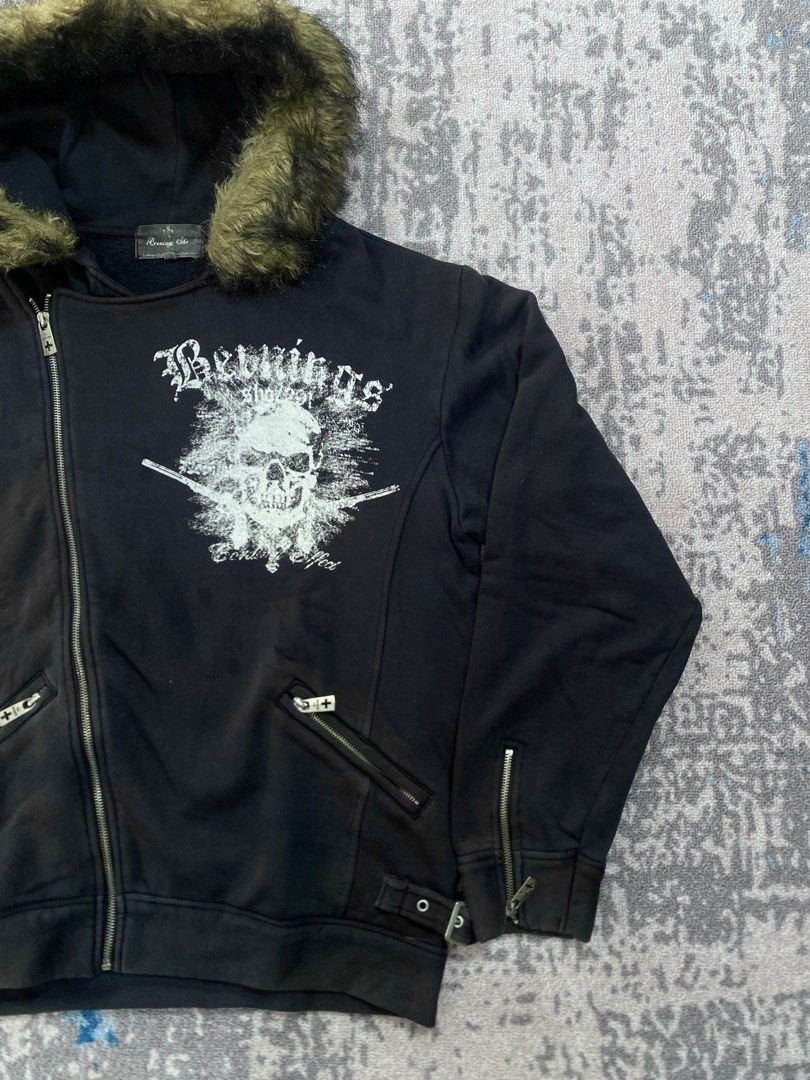 14th Addiction bherning sho hoodie print Iswn retro punk style Size US M / EU 48-50 / 2 - 4 Thumbnail