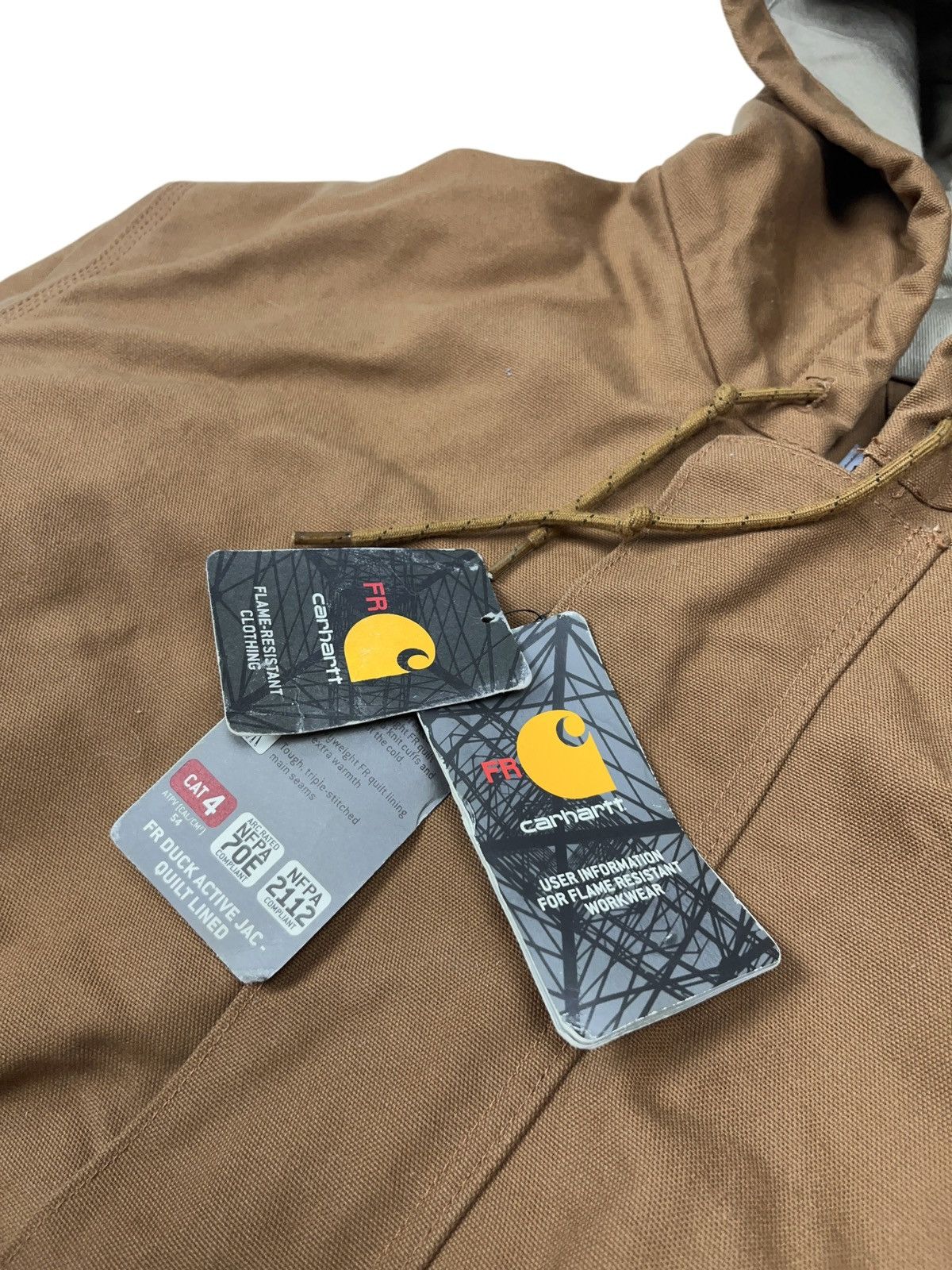 Carhartt × Vintage Vintage New Carhartt Fire Resistant Duck Active Jacket Size US XL / EU 56 / 4 - 5 Thumbnail