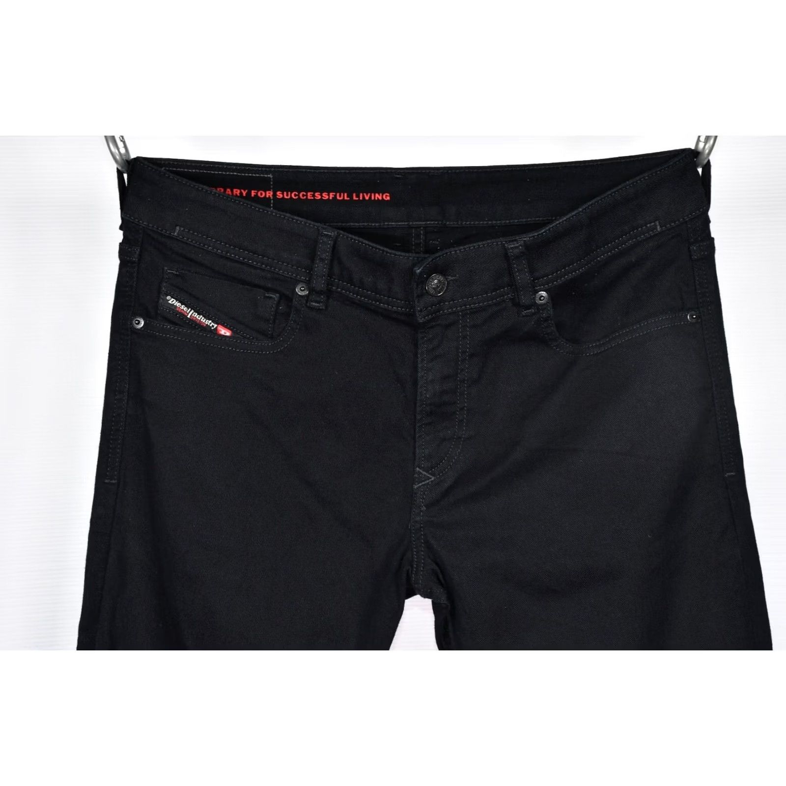 Diesel DIESEL 1979 SLEENKER Jeans Skinny Stretch Black Mens W34 L34 Adult Regular Short Size US 34 / EU 50 - 2 Thumbnail