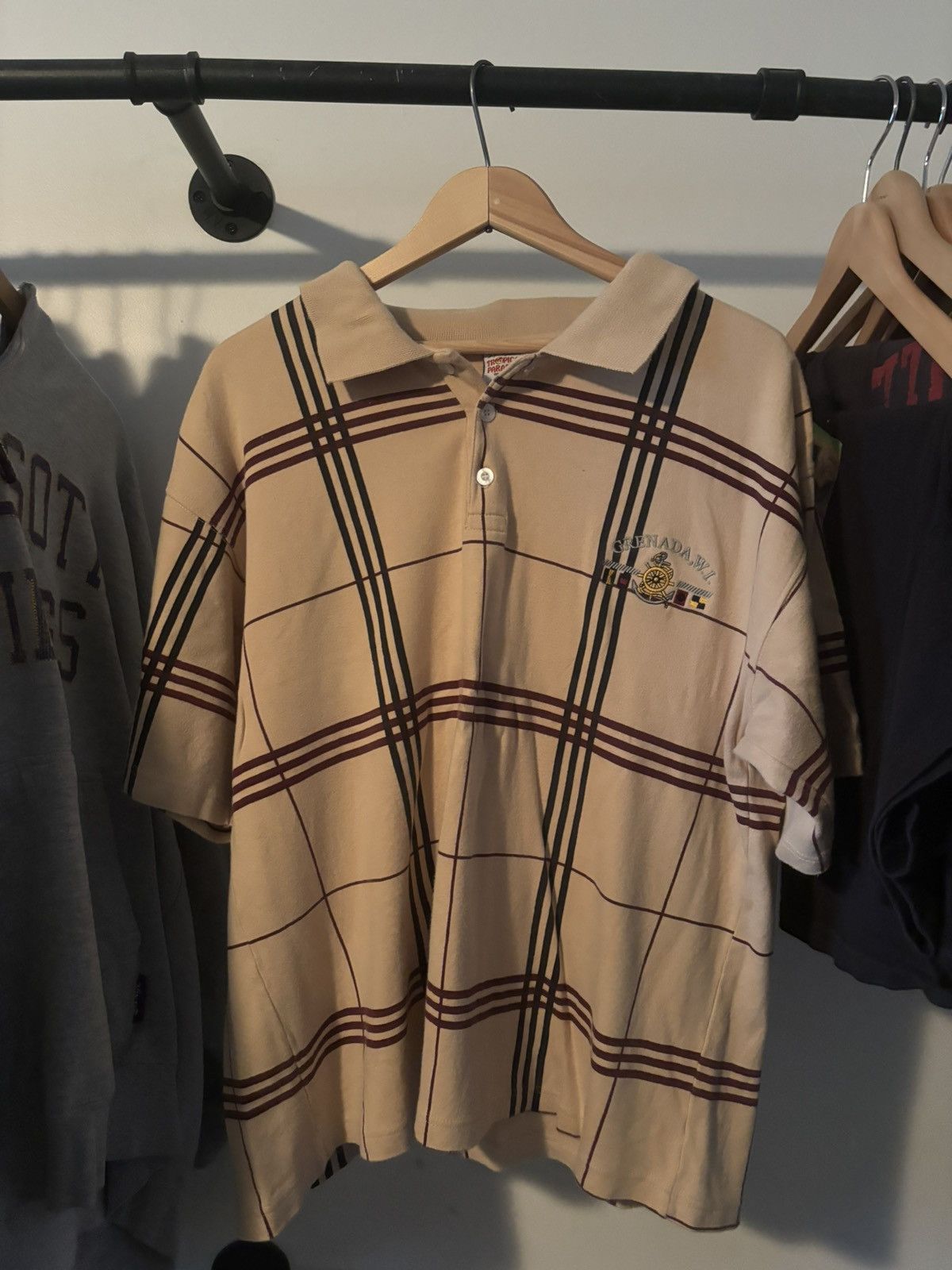 Other Plaid Polo Size US XL / EU 56 / 4 - 1 Thumbnail