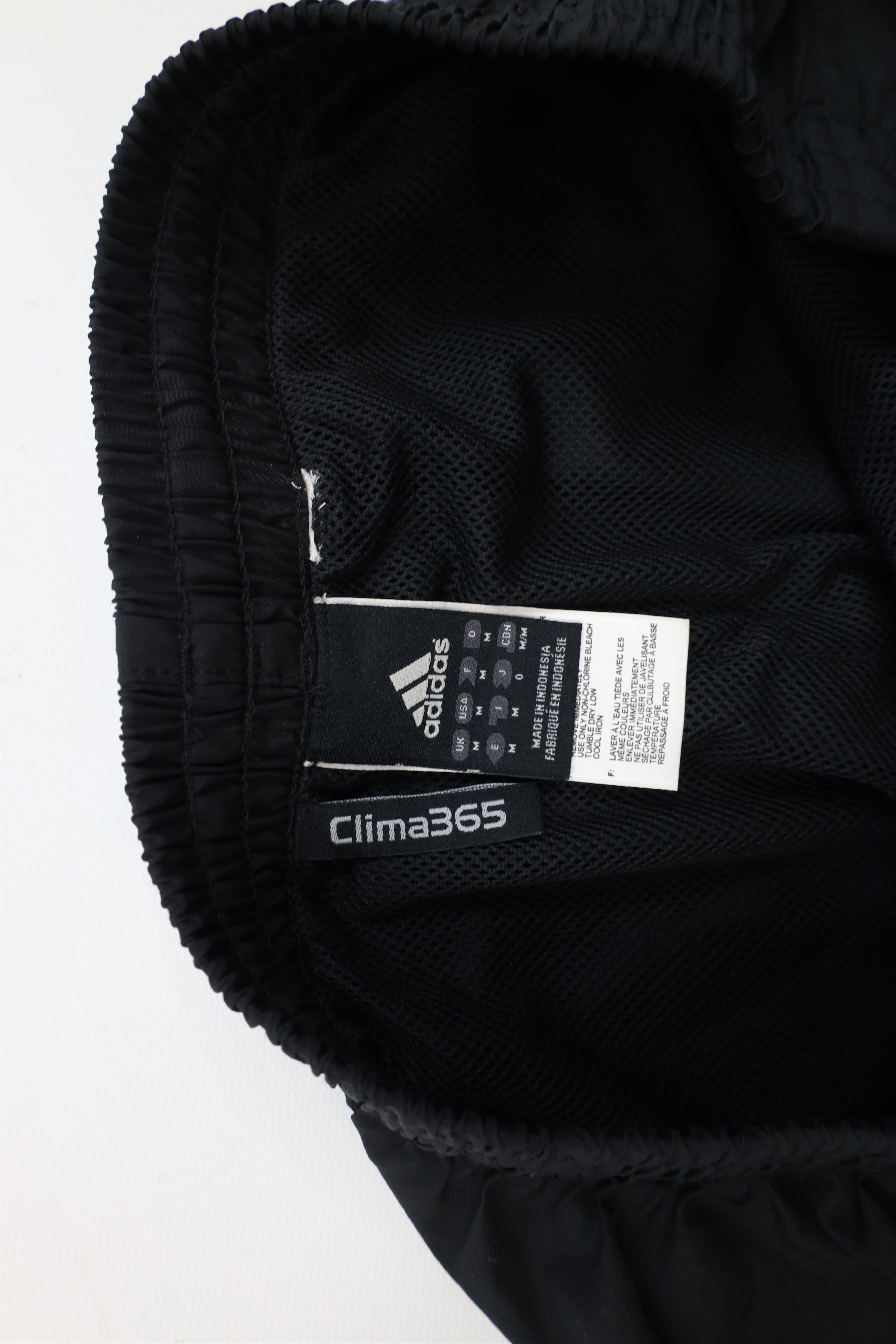 Adidas × Vintage Vintage Y2K Adidas Striped Lined Wide Leg Pants Black Size US 34 / EU 50 - 8 Thumbnail