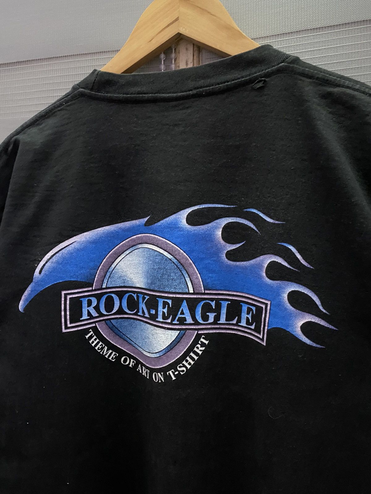 Harley Davidson × Japanese Brand × Vintage Vintage Rock Eagle Harley Davidson Styled Tees Size US L / EU 52-54 / 3 - 5 Thumbnail