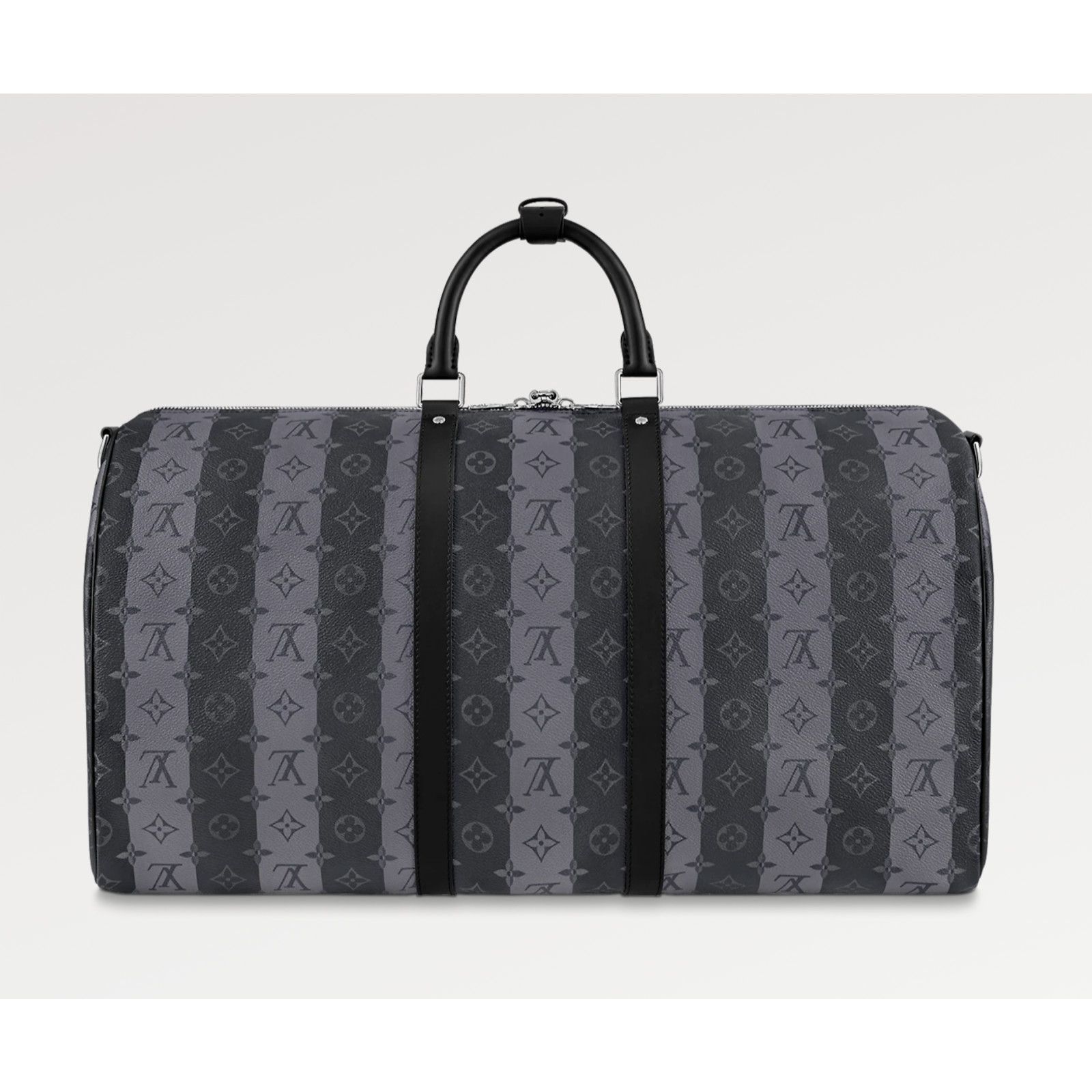 Louis Vuitton Louis Vuitton Keepall Black Stripe Monogram Heart Travel Bag Size ONE SIZE - 7 Thumbnail